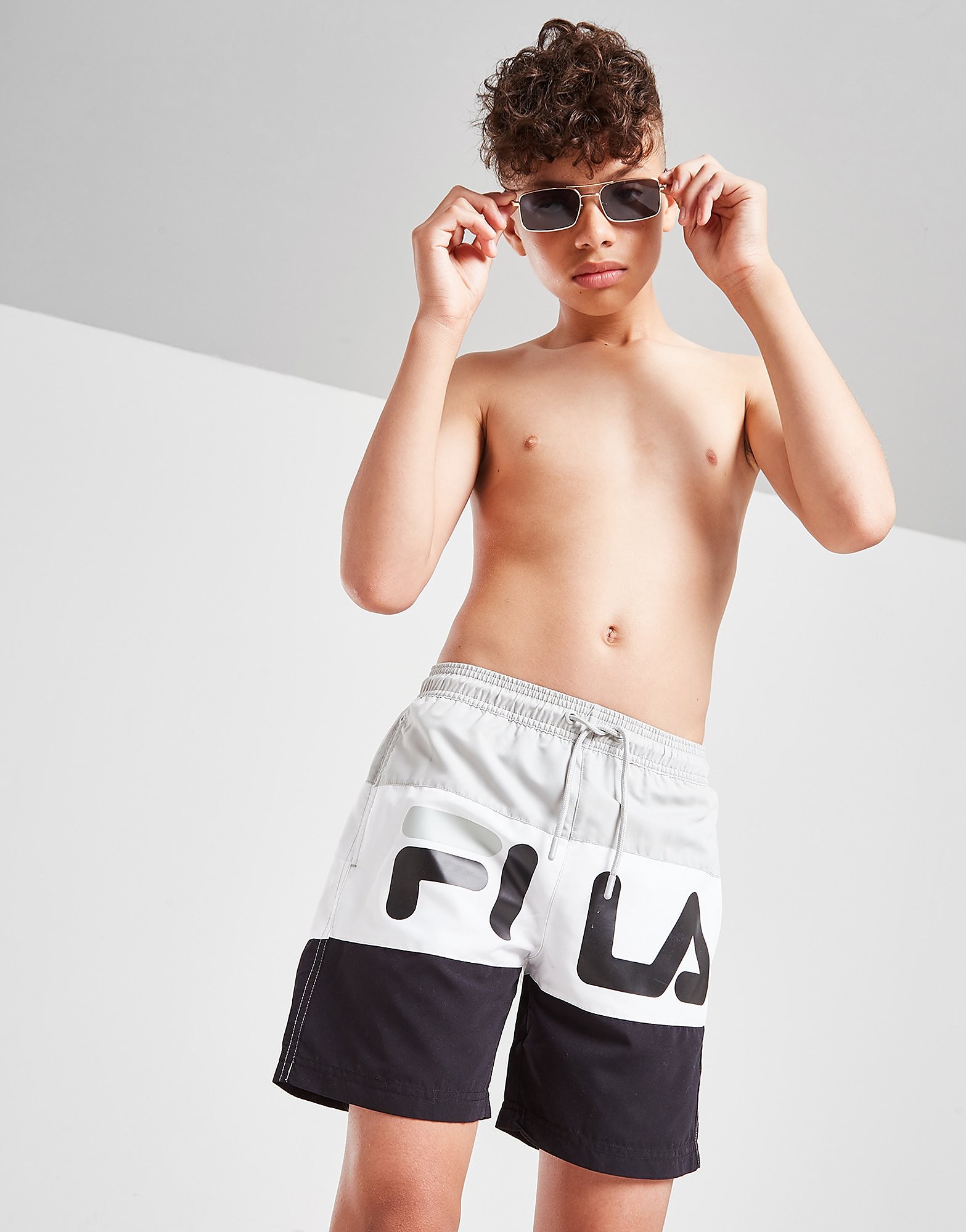 

Fila Sully Colour Block Swim Shorts Junior - Only at JD - Grey - Kids, Grey
