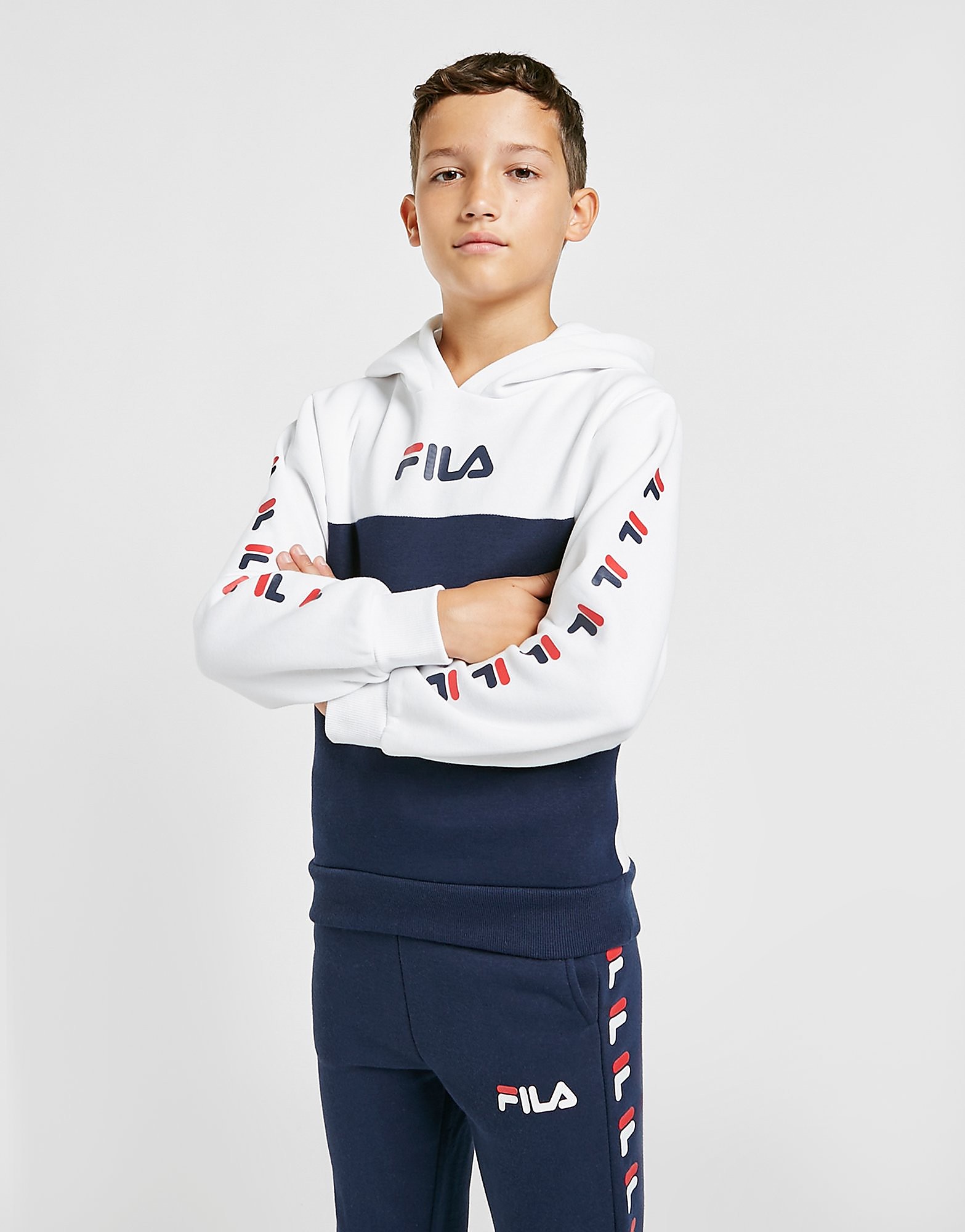 

Fila Justin Repeat F Colour Block Hoodie Junior - Only at JD - Navy - Kids, Navy