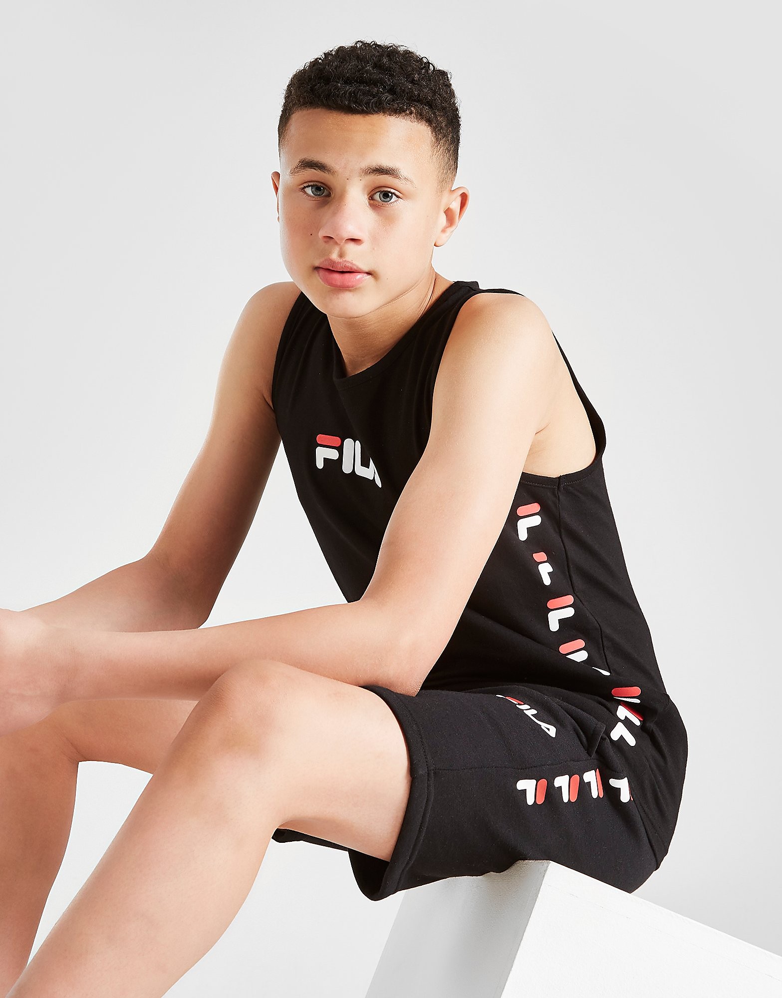 

Fila Joel Repeat F Vest Junior - Only at JD - Black - Kids, Black