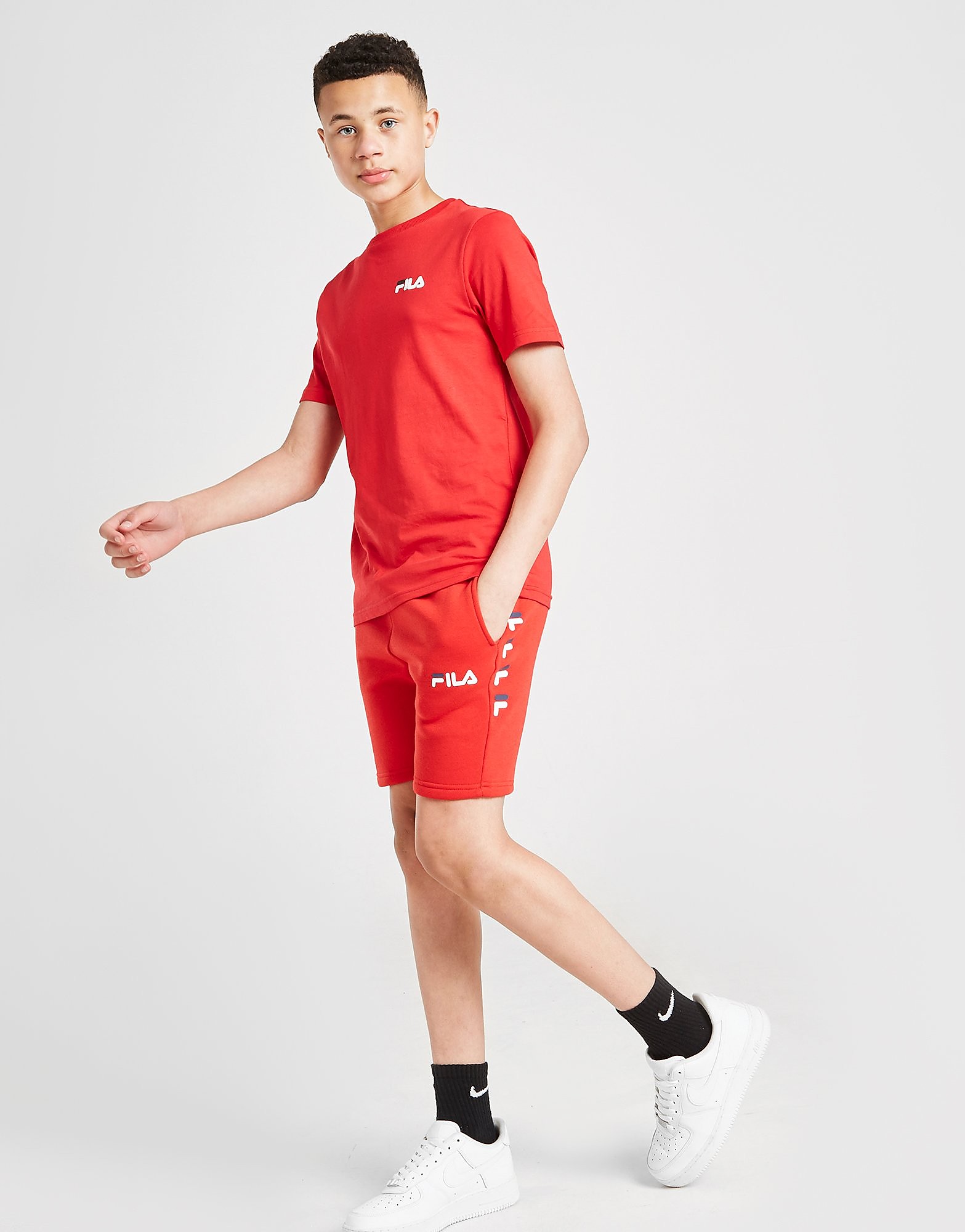 

Fila Josh Repeat F Shorts Junior - Only at JD - Red - Kids, Red