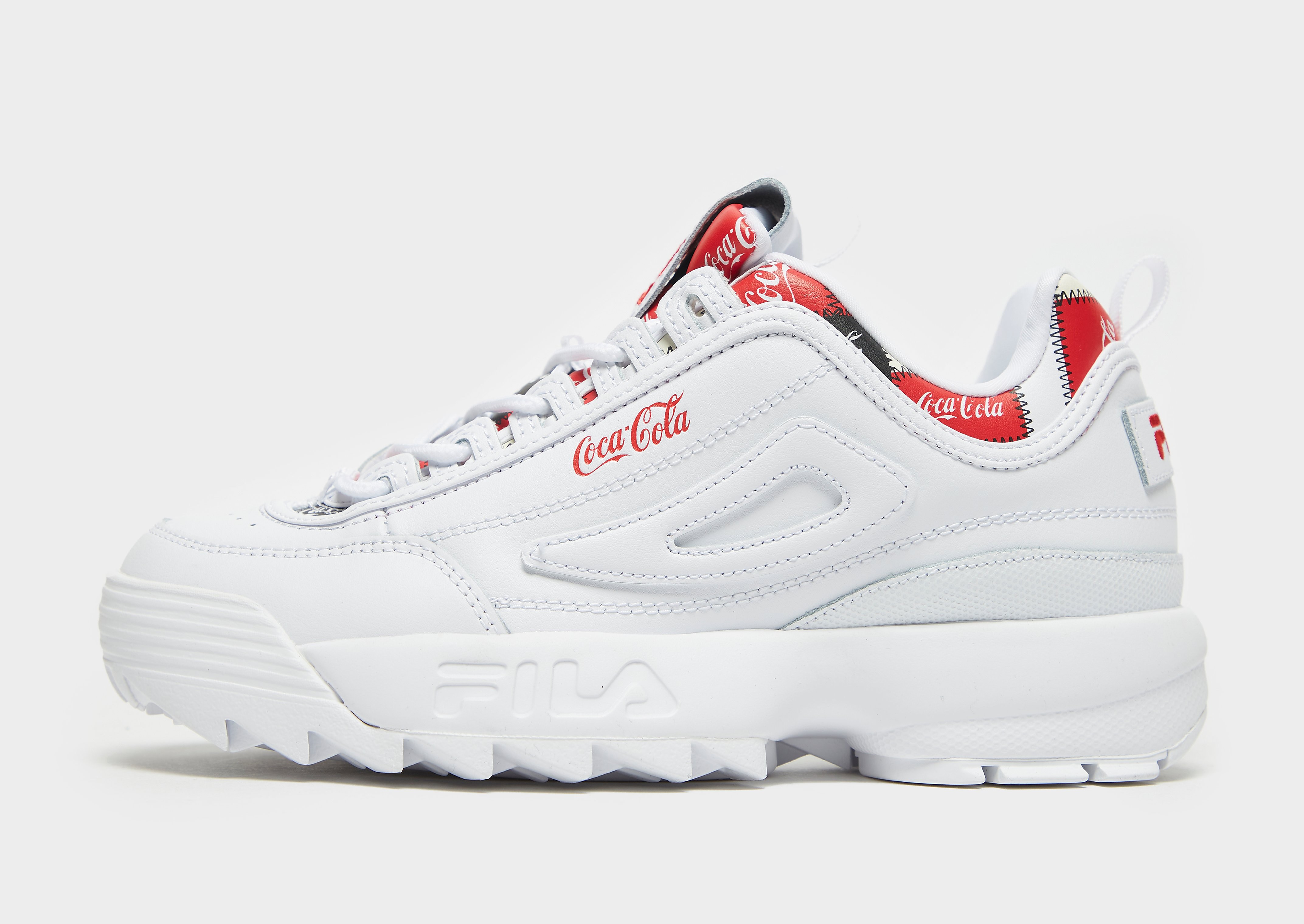 

Fila x Coca-Cola Disruptor II Women's - White, White