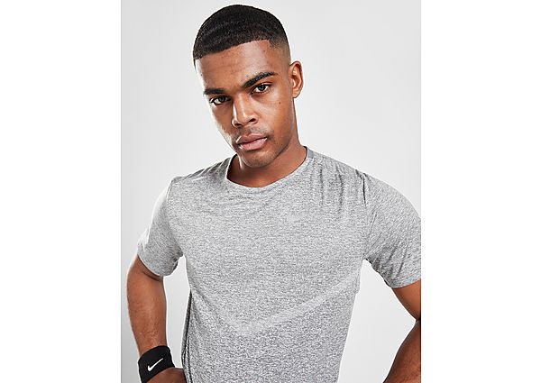 Nike T-Shirt Rise 365 Homme - Smoke Grey/Heather, Smoke Grey/Heather