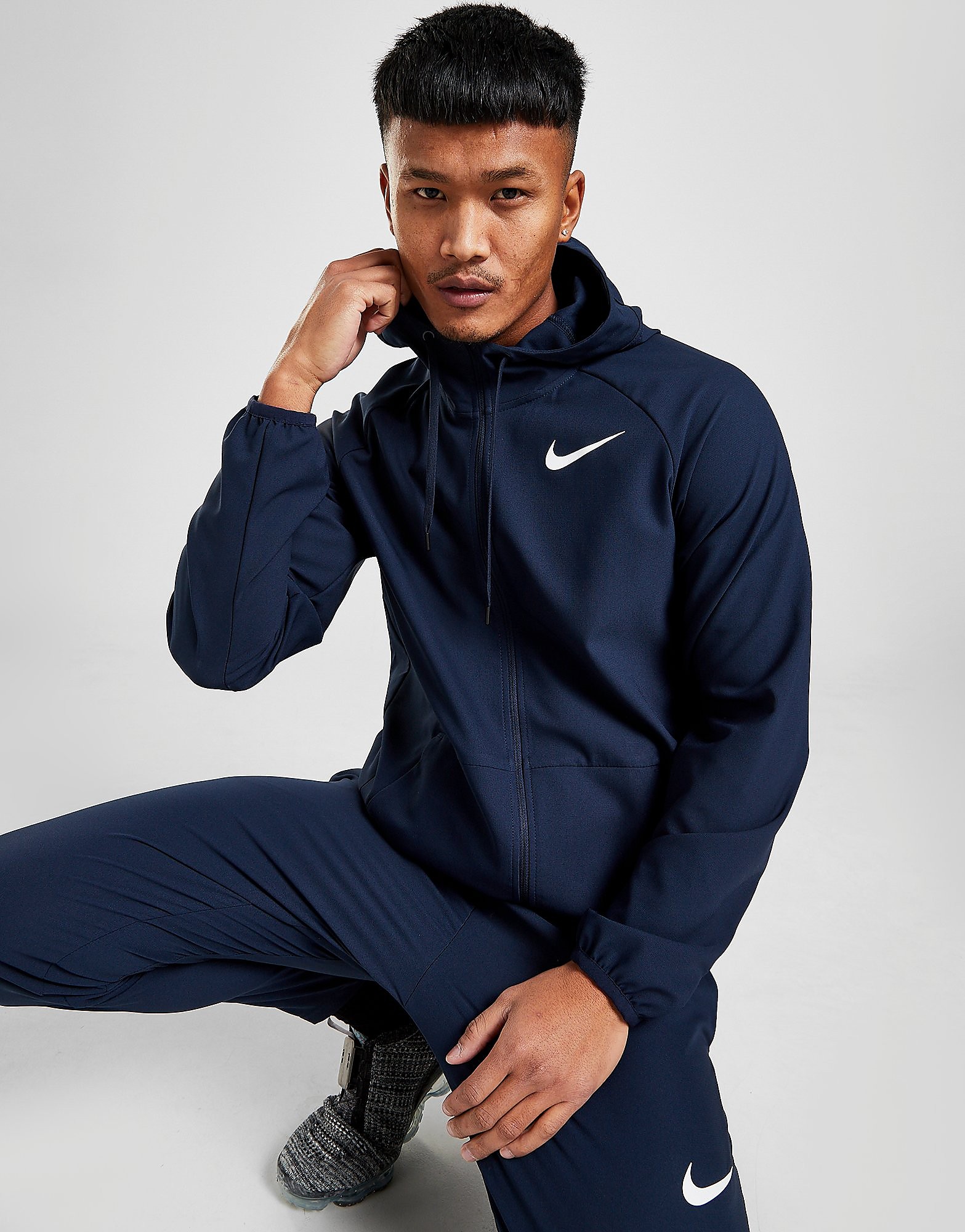 

Nike Flex Pro Jacket - Navy/White - Mens, Navy/White