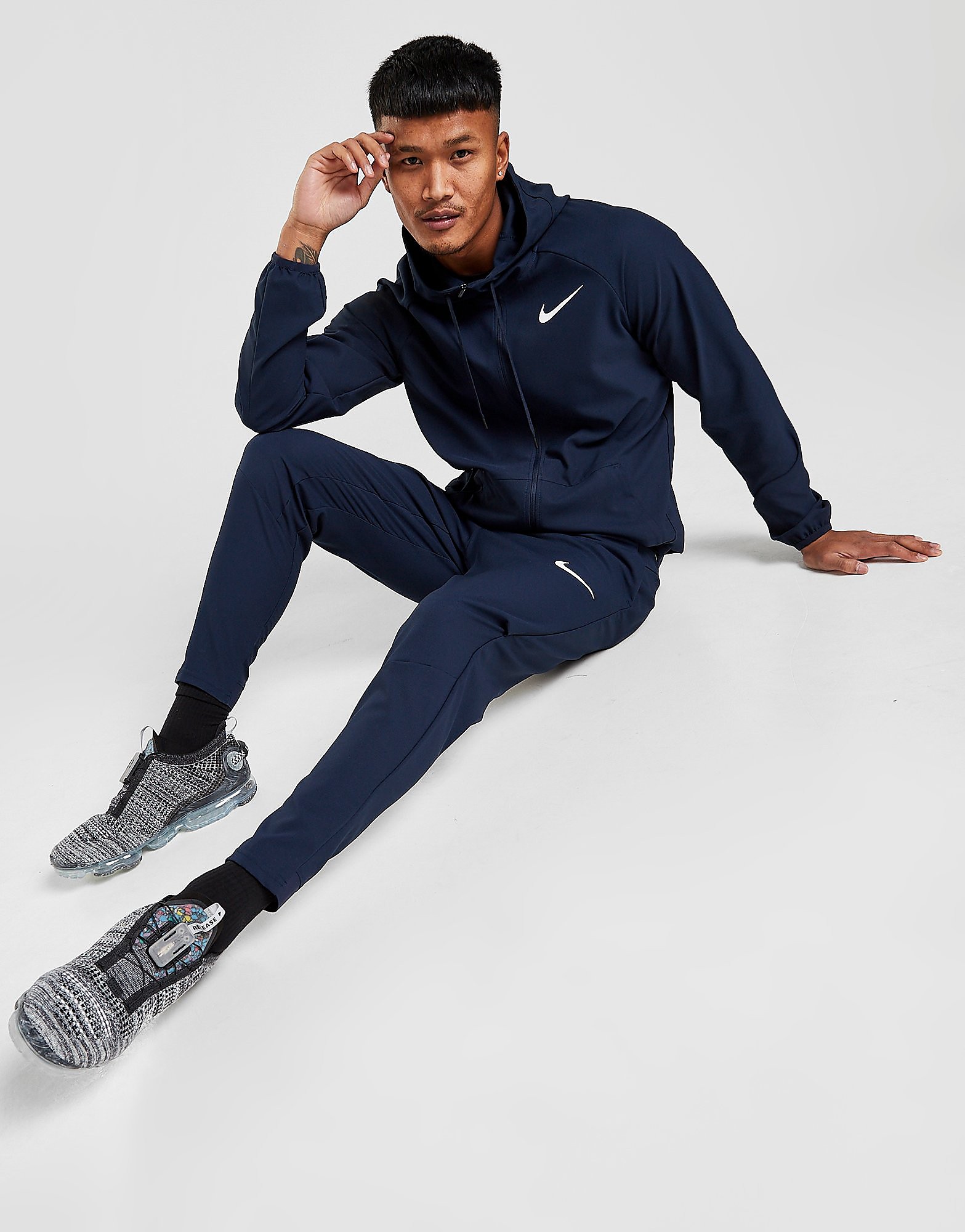 

Nike Flex Pro Track Pants - Navy/White - Mens, Navy/White