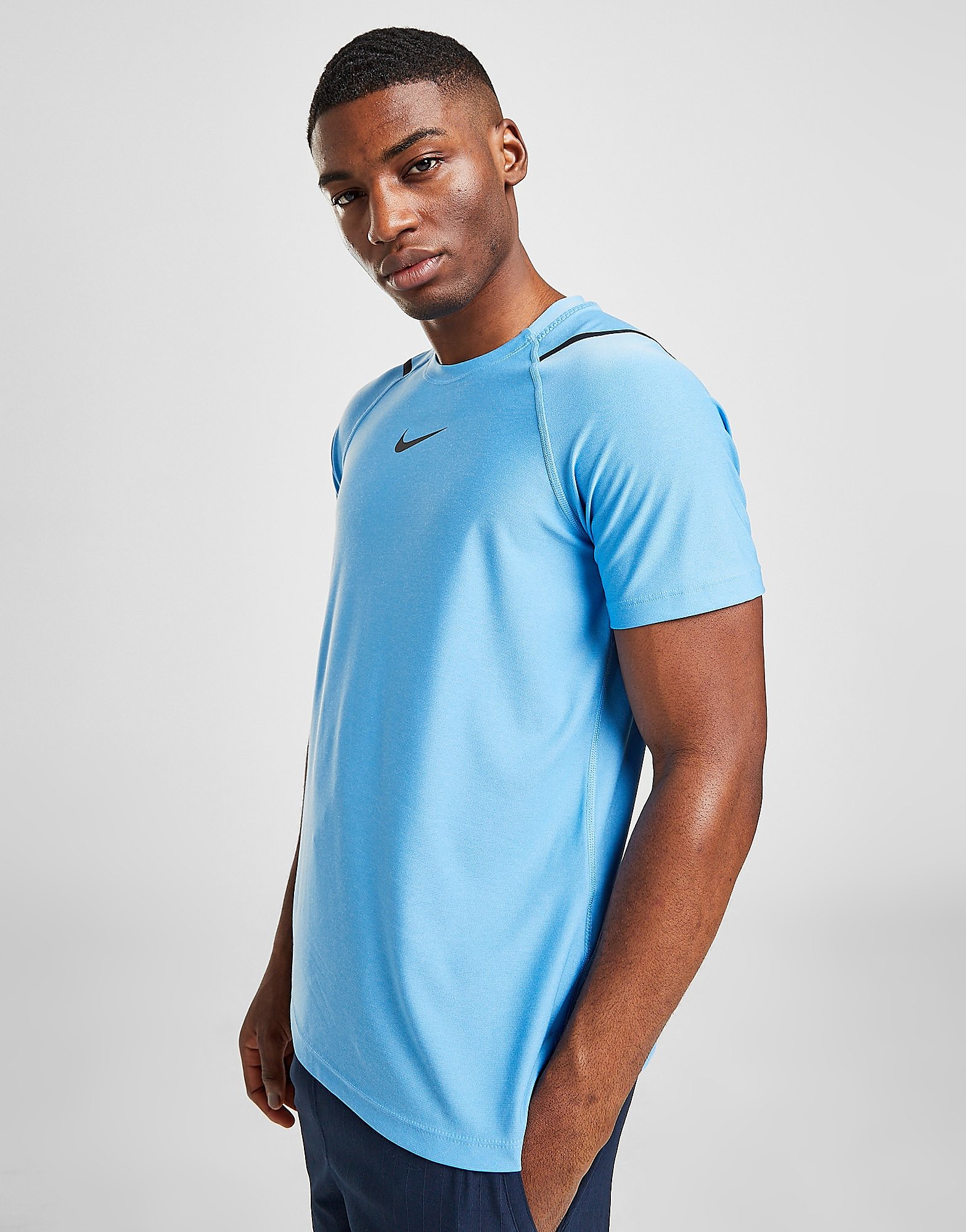 

Nike Pro T-Shirt - Blue - Mens, Blue
