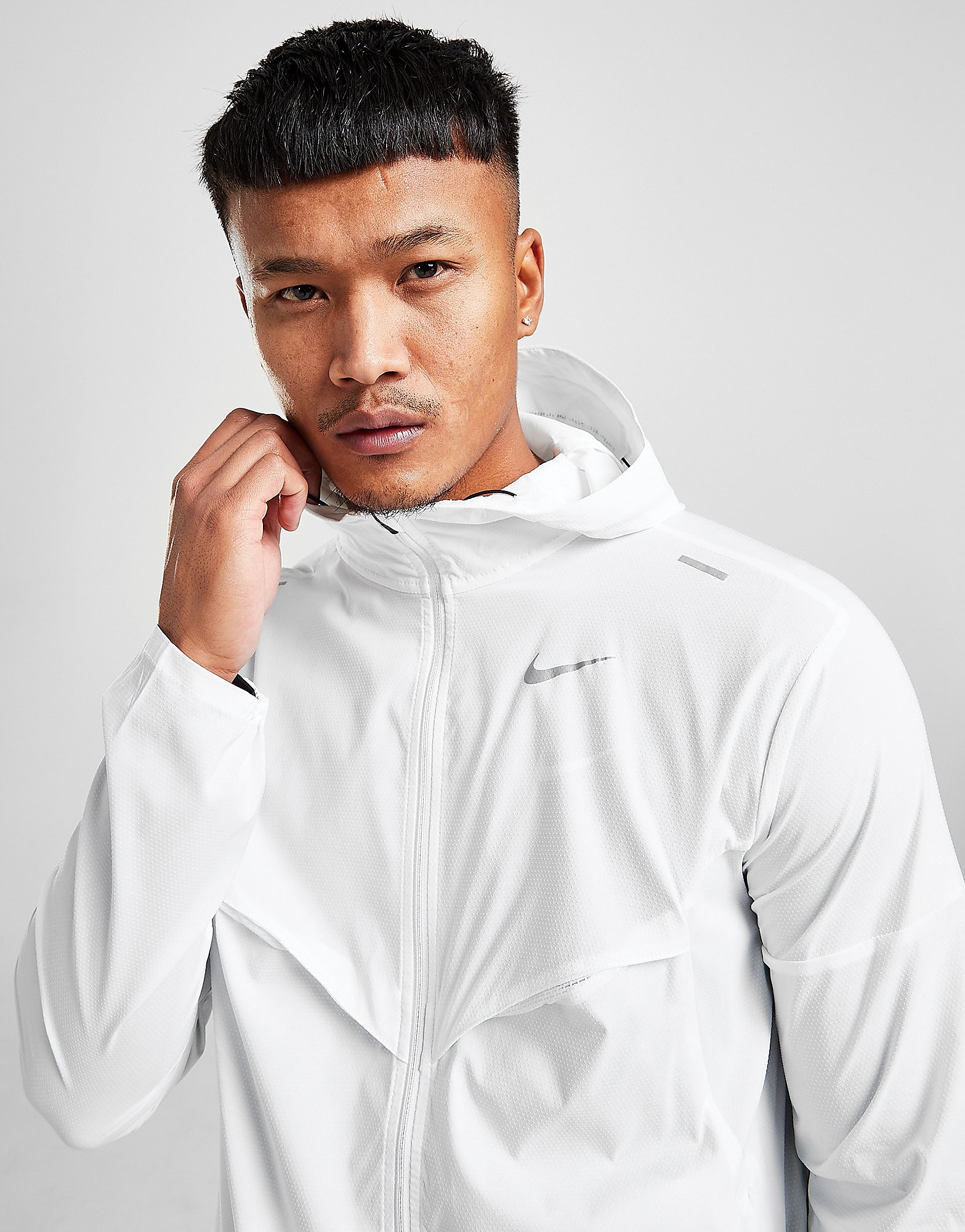 

Nike Packable Windrunner Jacket - White - Mens, White