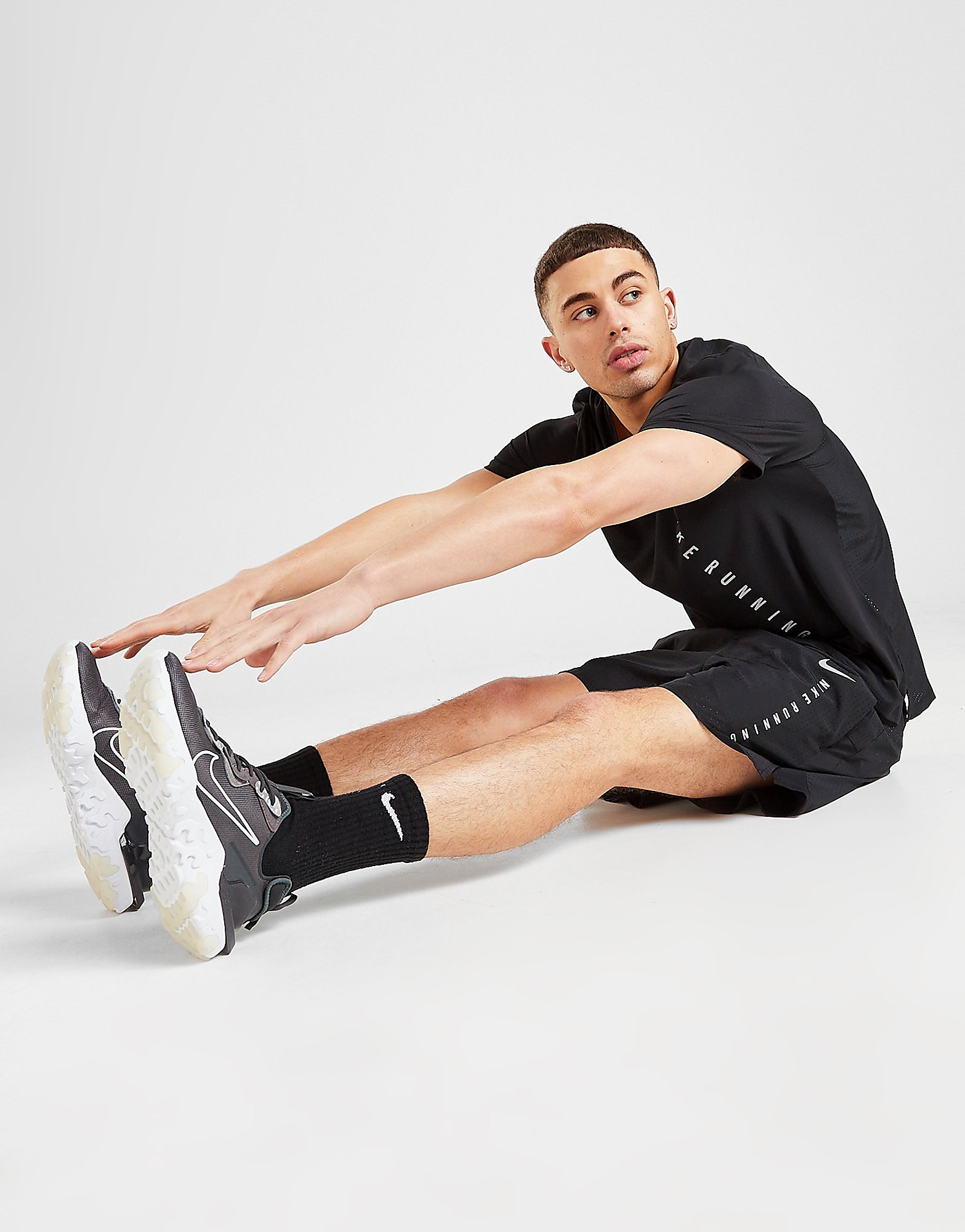 

Nike Run Division Challenger Shorts - Black - Mens, Black