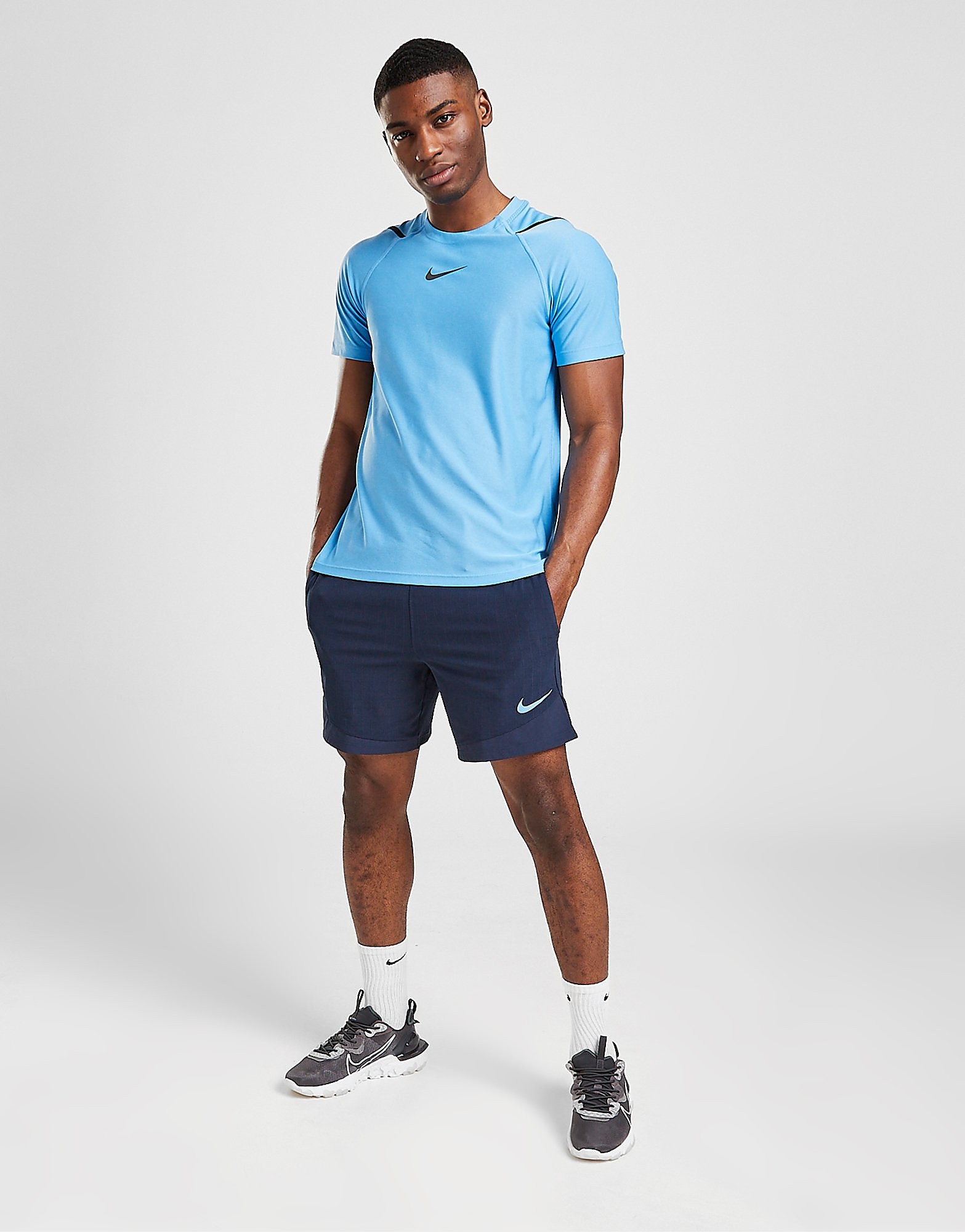 

Nike Pro Flex Rep Shorts - Blue - Mens, Blue
