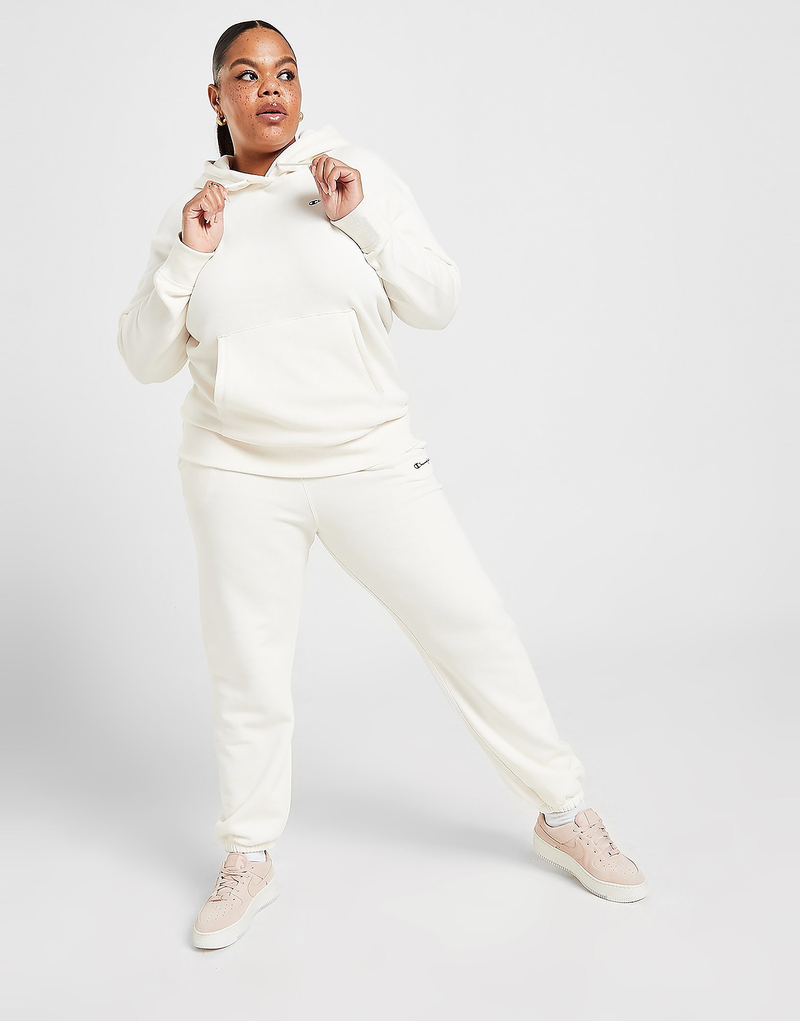 

Champion Core Plus Size Logo Joggers - Only at JD - White - Womens, White