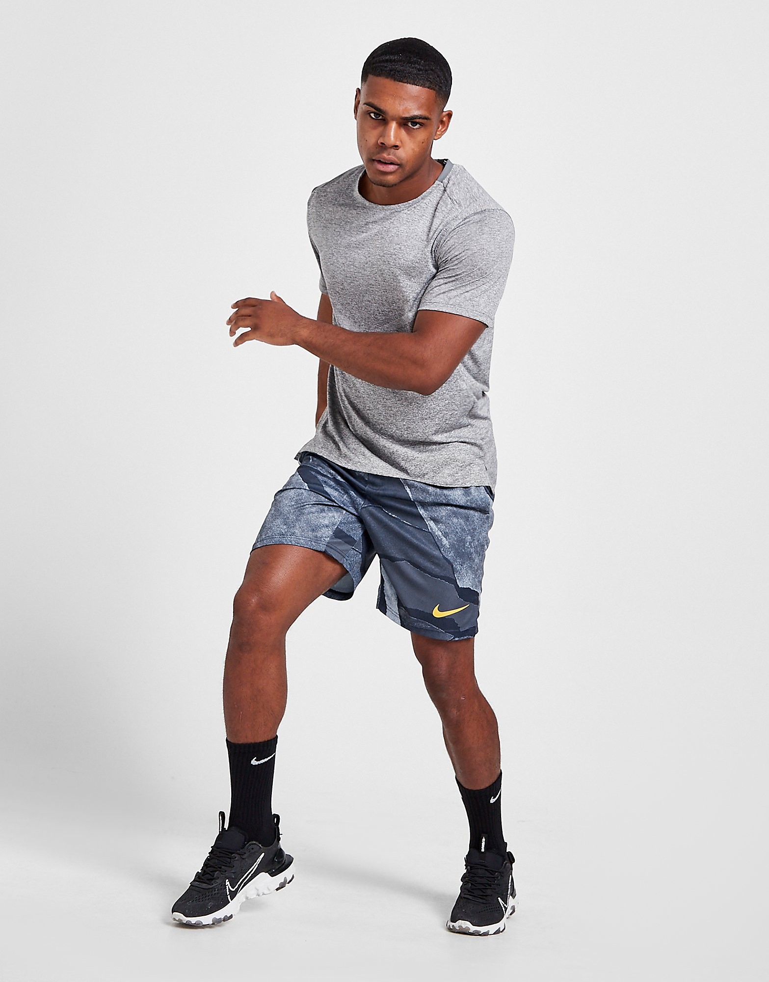 

Nike Dri-FIT All Over Print Shorts - Blue - Mens, Blue