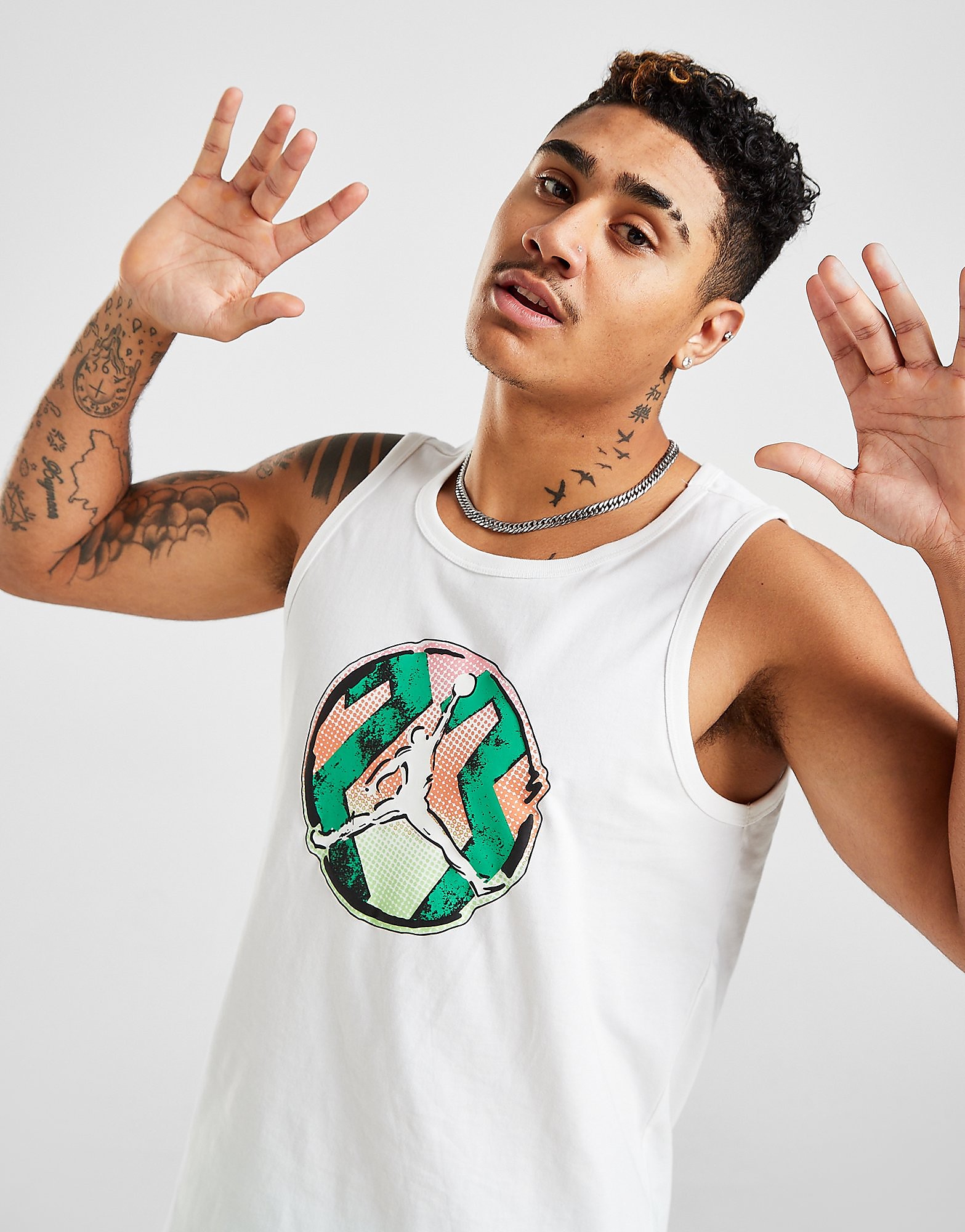 

Jordan DNA Vest - White - Mens, White