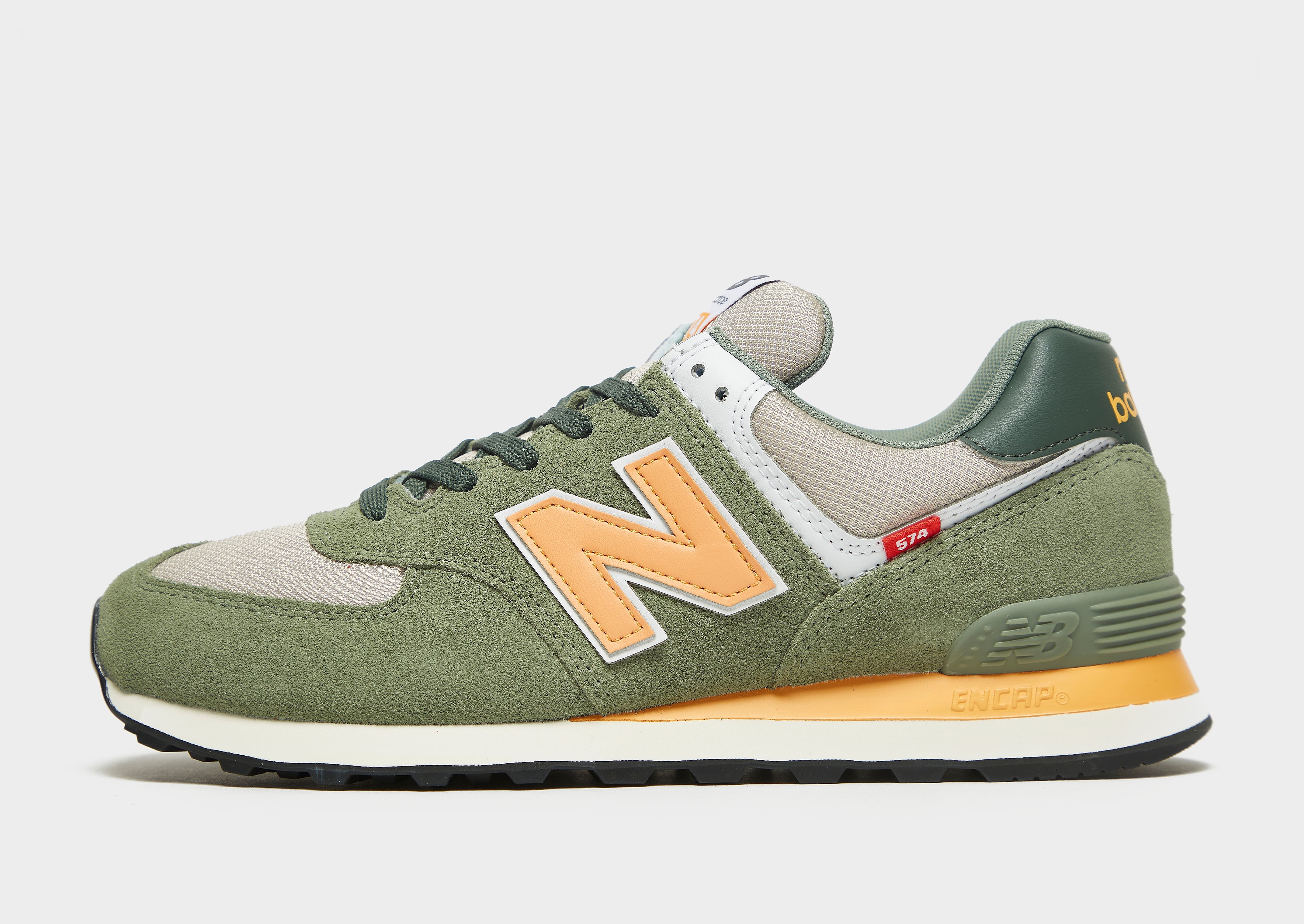 

New Balance 574 - Green - Mens, Green