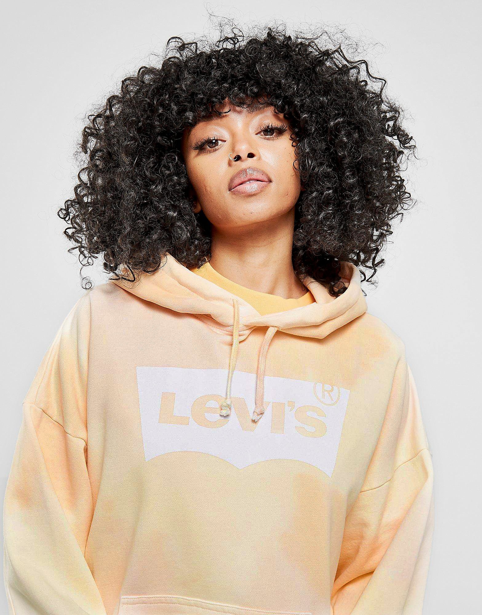 

Levis Batwing Tie Dye Boyfriend Hoodie - Yellow - Womens, Yellow