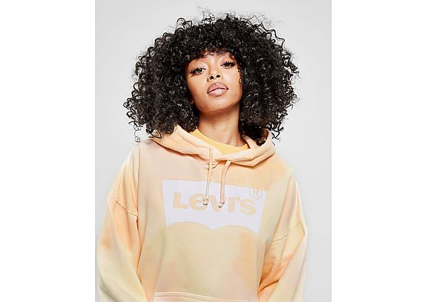 Levis Sweat à Capuche Batwing Tie Dye Boyfriend Femme