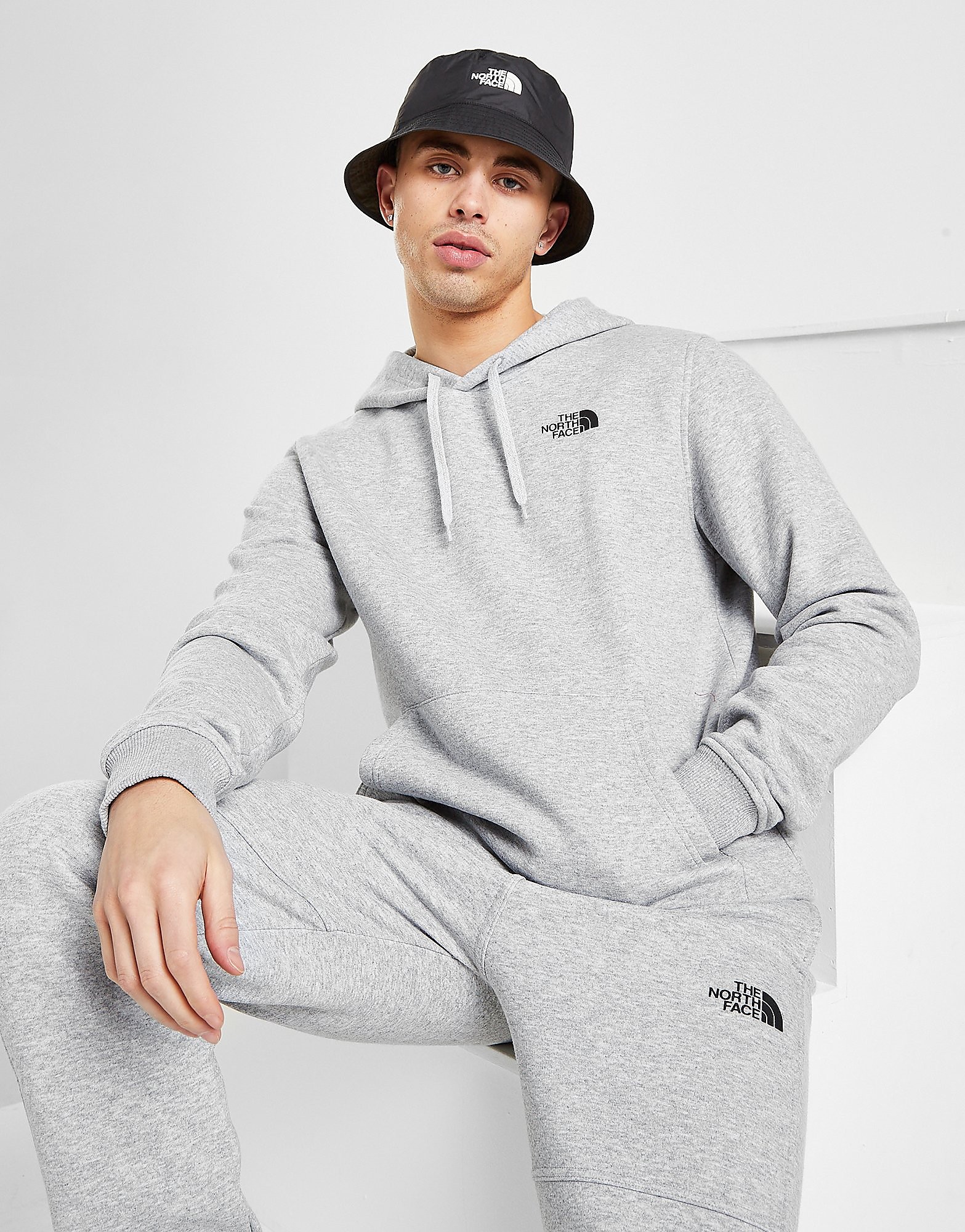 

The North Face Overhead Back Box Hoodie - Only at JD - Grey - Mens, Grey