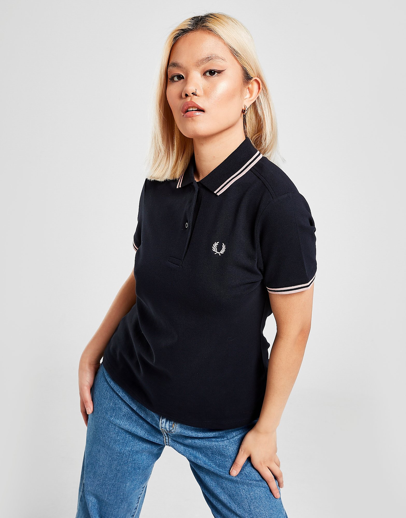 

Fred Perry Twin Tipped Polo Shirt Women's - Blue, Blue