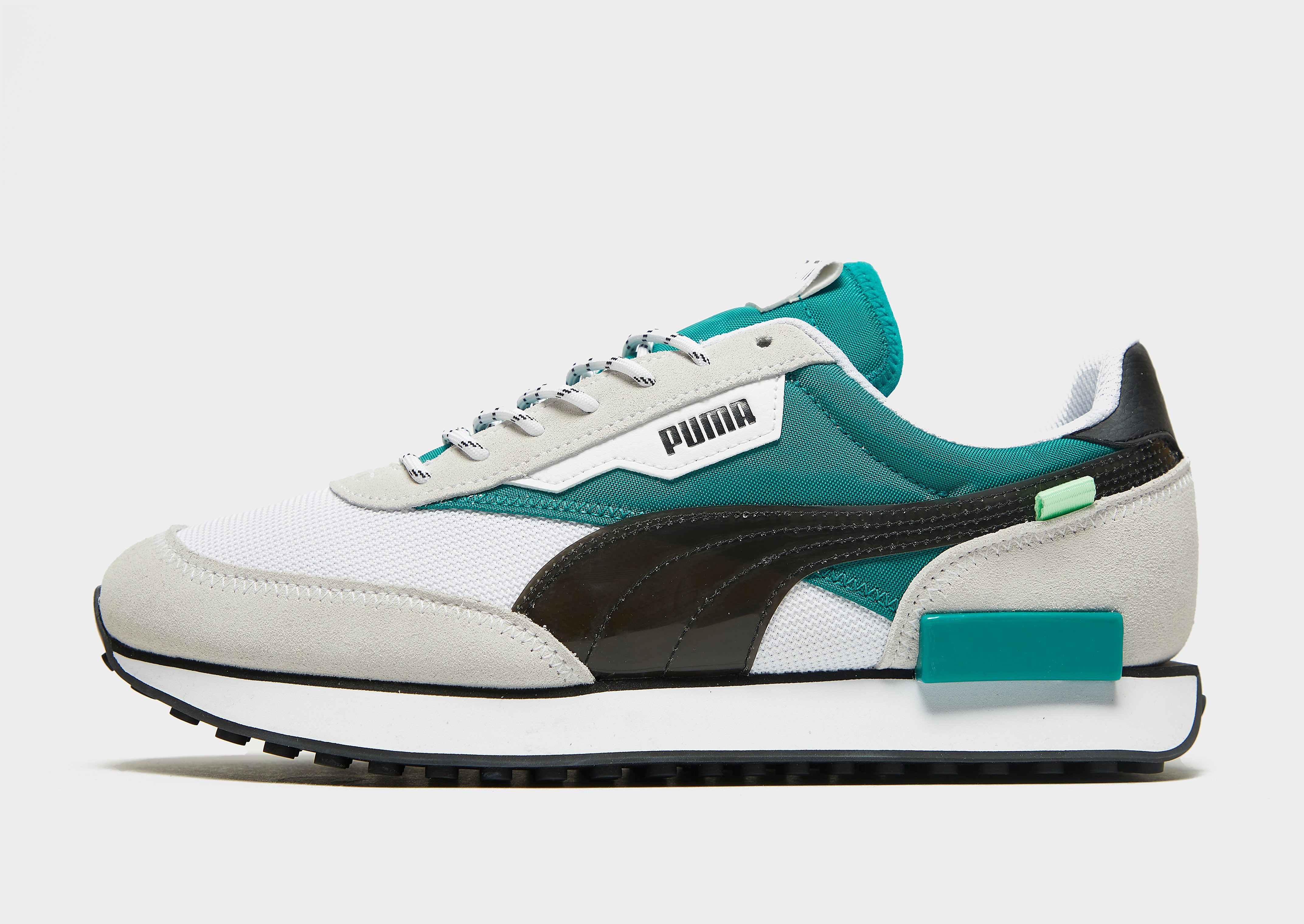

Puma Future Rider Summer - White/Green - Mens, White/Green