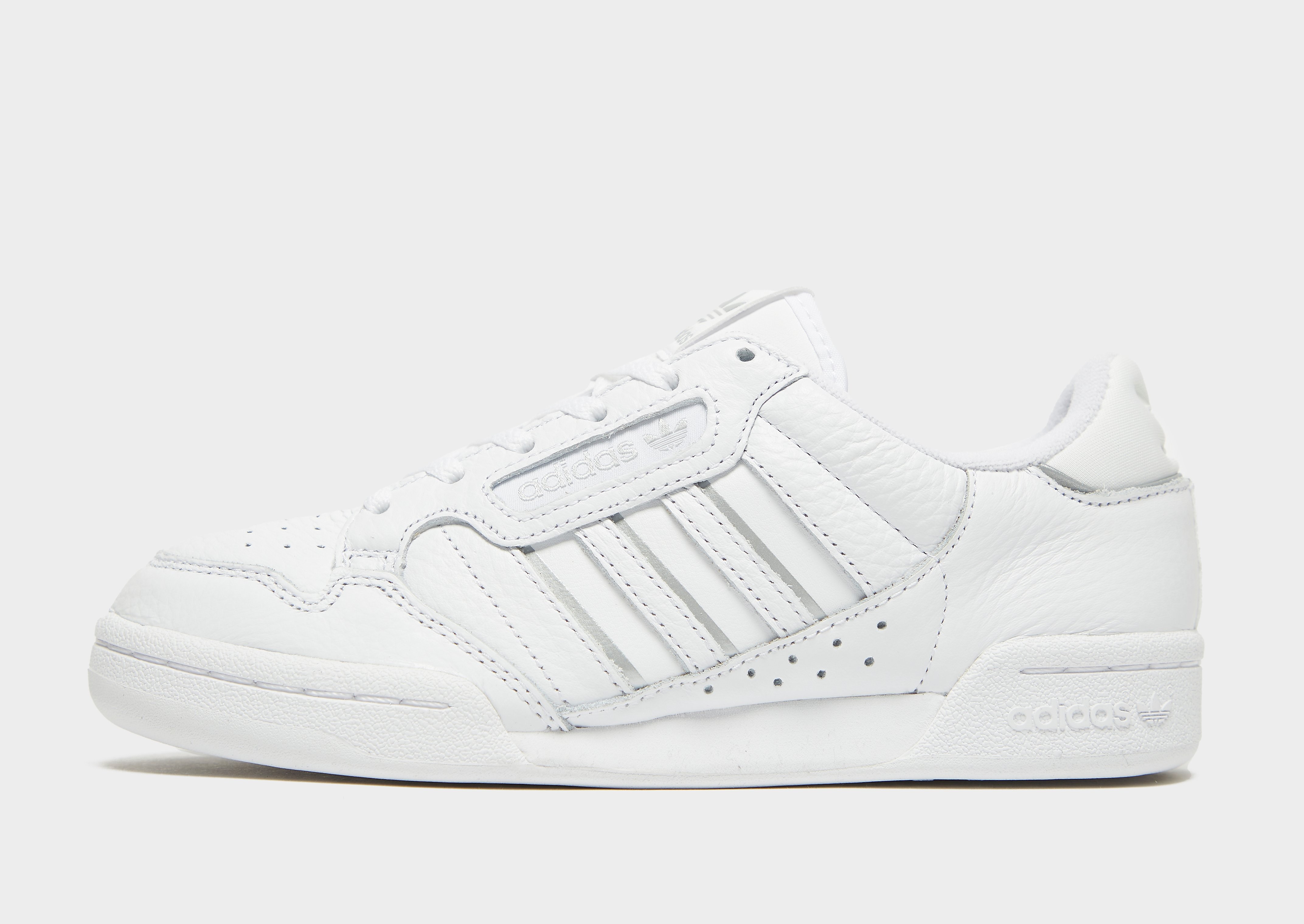 

adidas Originals Continental 80 Stripes Junior - Only at JD - White - Kids, White
