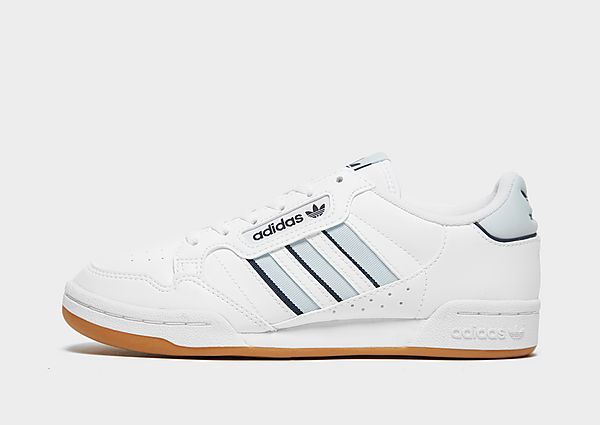 adidas Originals Chaussure Continental 80 Stripes - Cloud White / Halo Blue / Collegiate Navy, Cloud