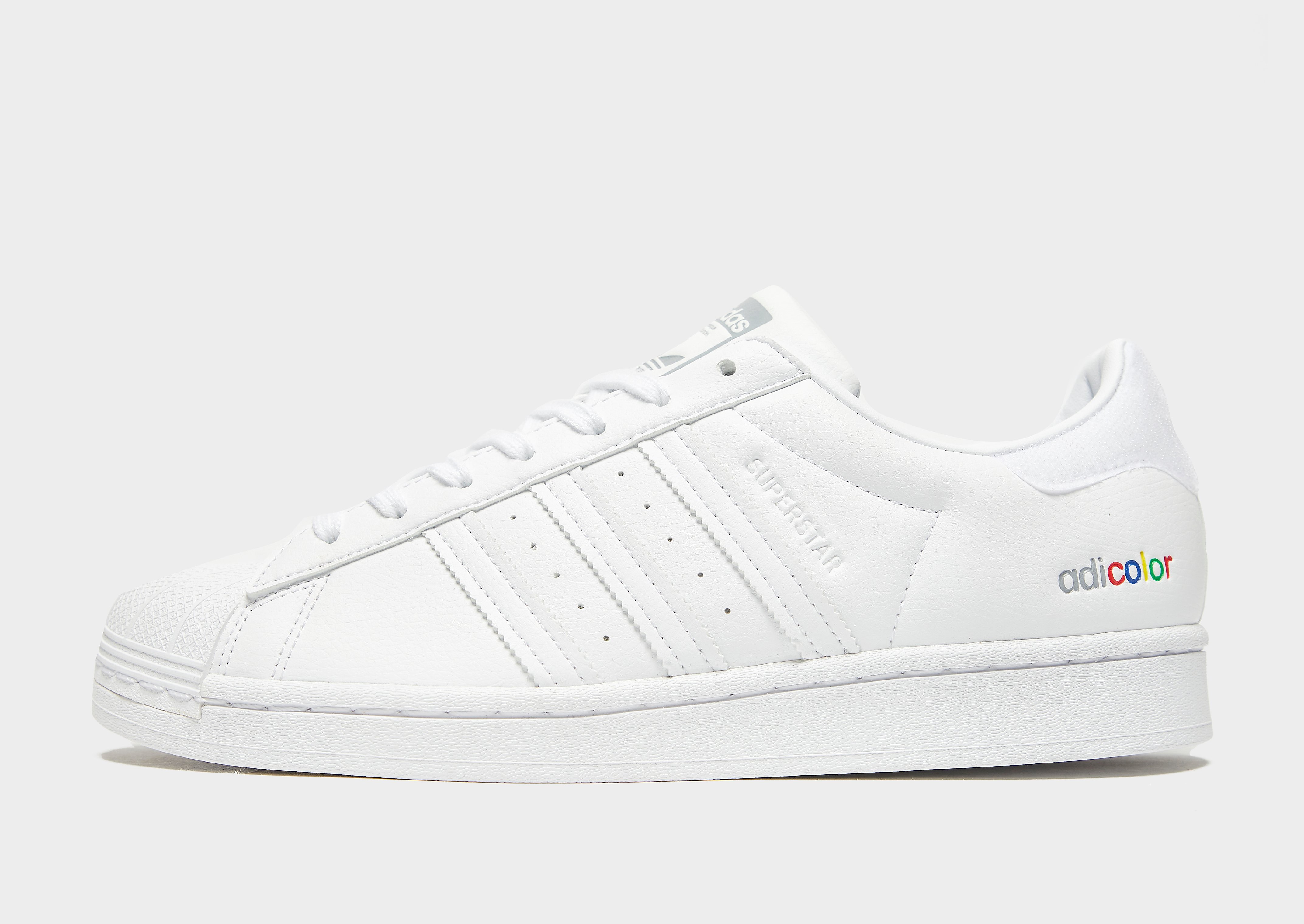 

adidas Originals Superstar Adicolor - Only at JD - White - Mens, White