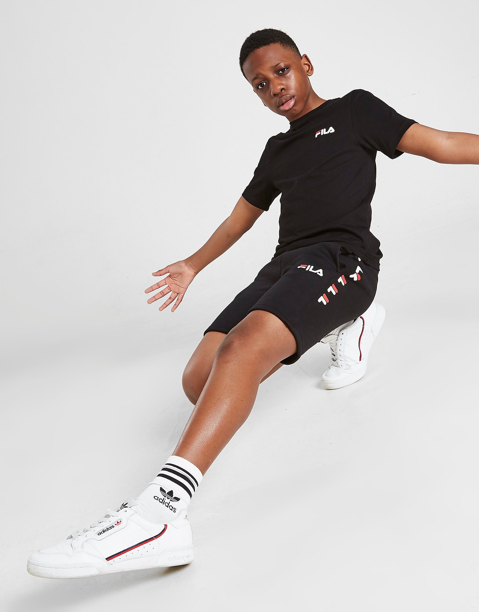 

Fila Josh Repeat F Shorts Junior - Only at JD - Black - Kids, Black