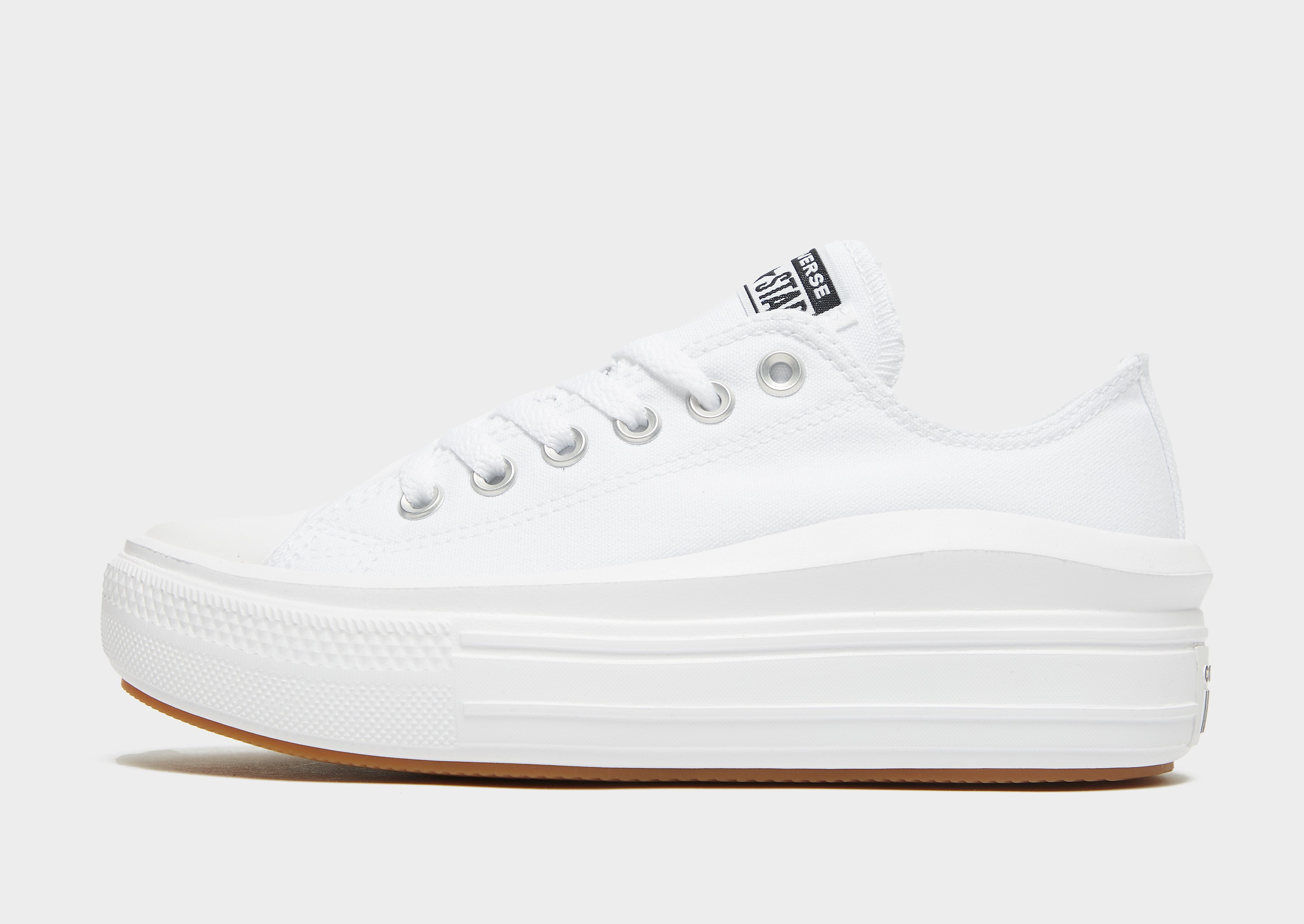 

Converse Chuck Taylor All Star Move Women's - White, White