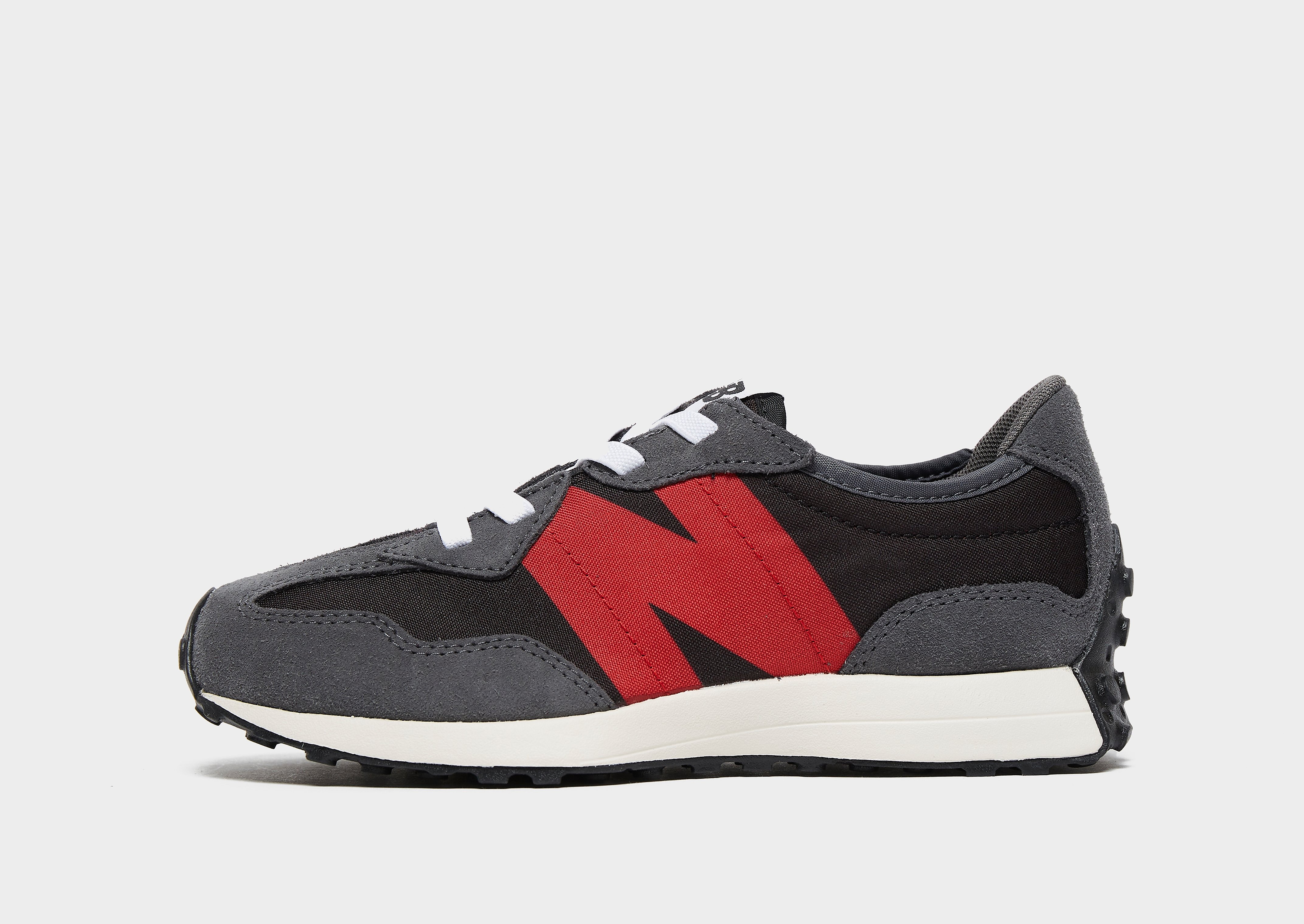 

New Balance 327 Children - Black/Red - Kids, Black/Red