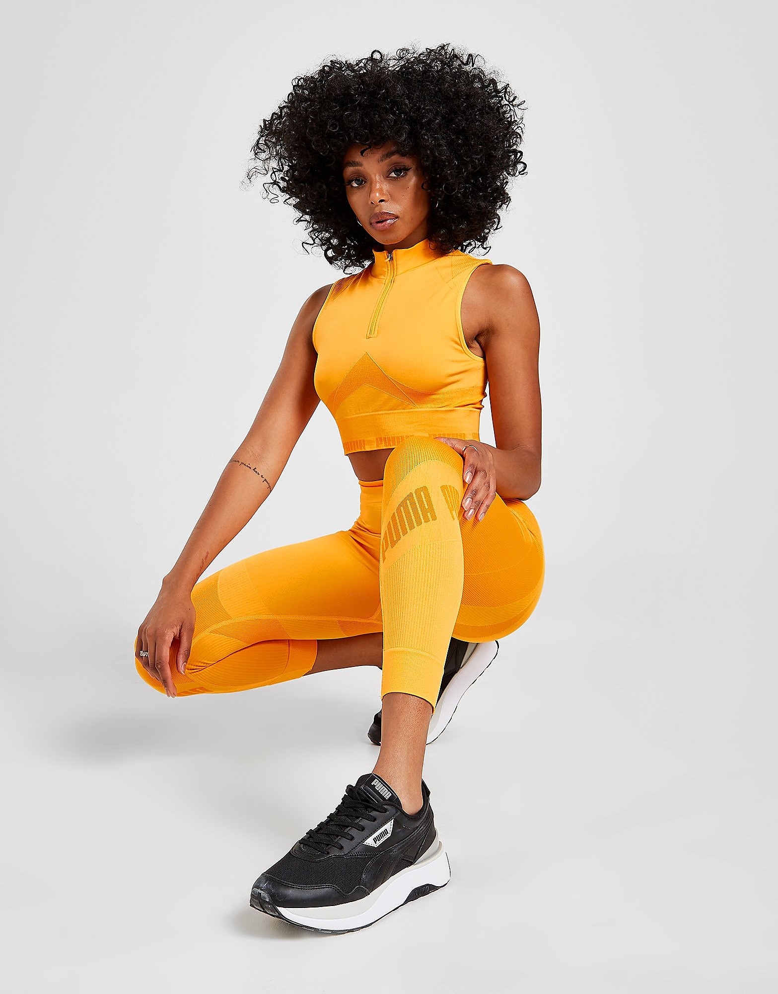 

Puma evoKnit Tights - Orange - Womens, Orange