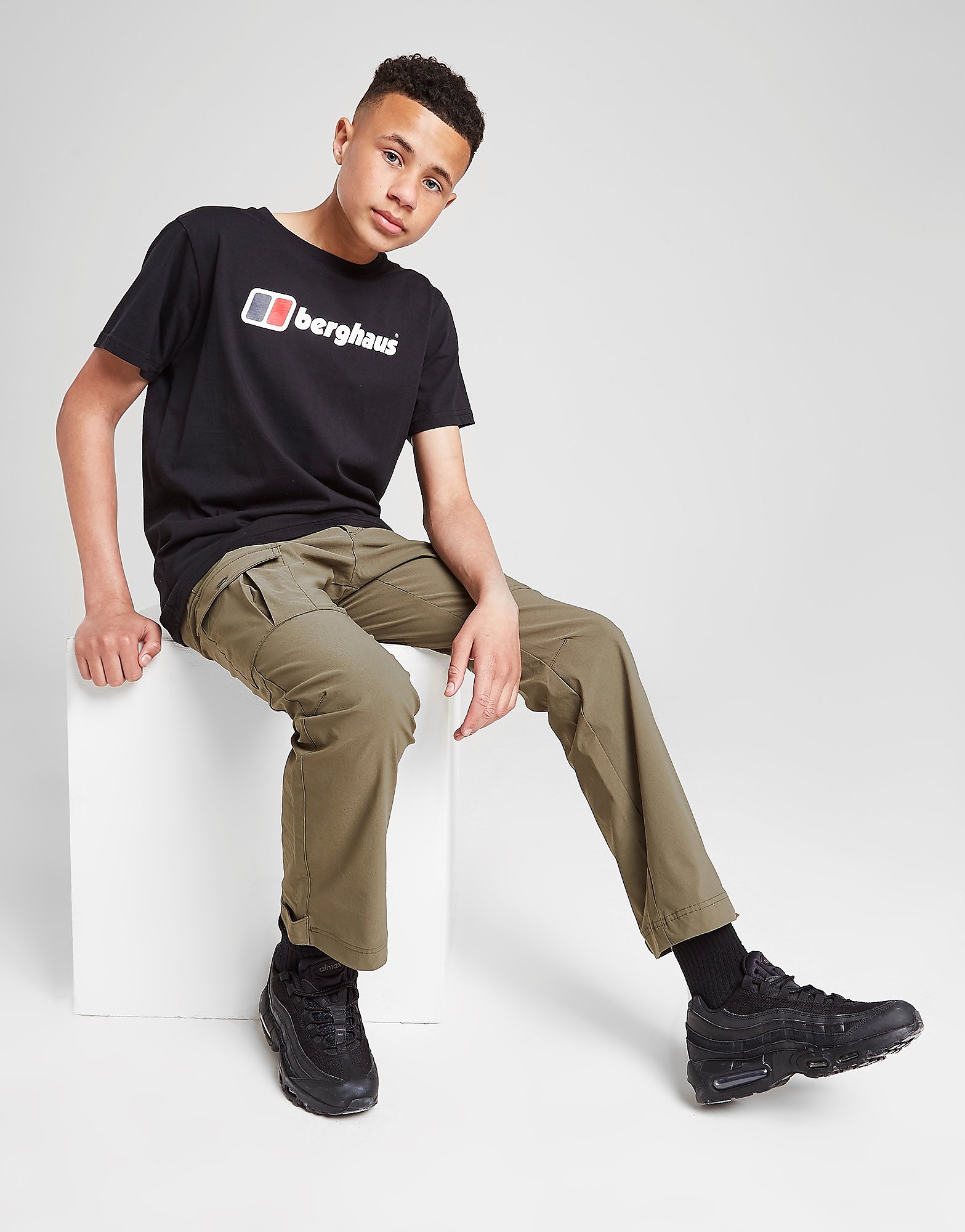

Berghaus Navigator Woven Track Pants Junior - Only at JD - Green - Kids, Green