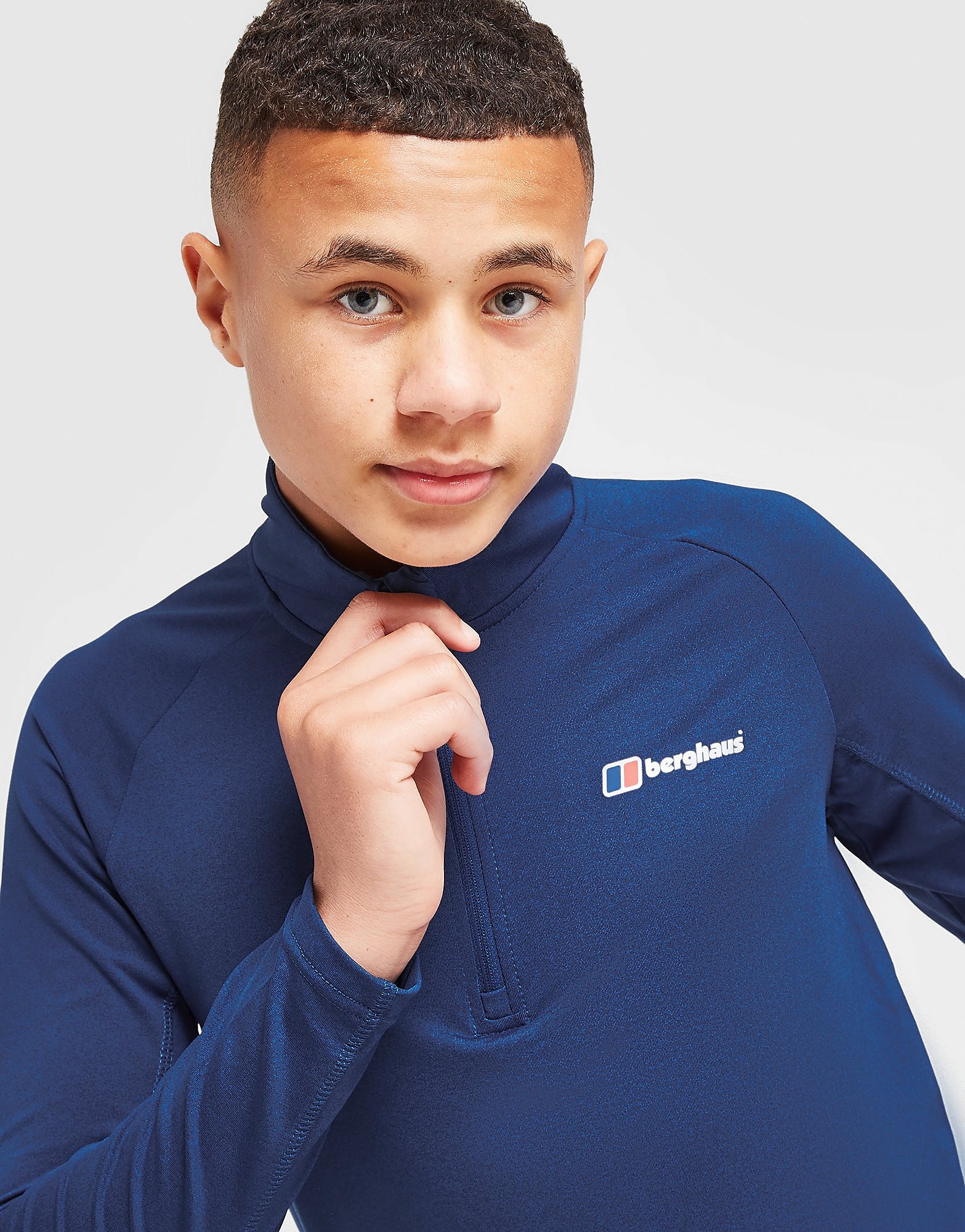 

Berghaus 1/4 Zip Top Junior - Only at JD - Blue - Kids, Blue