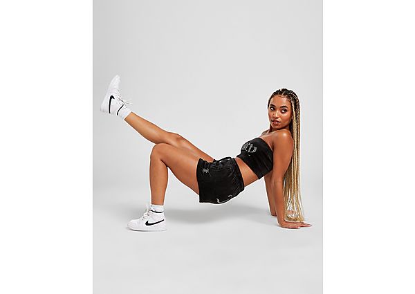 JUICY COUTURE Short en Velours Diamants Femme