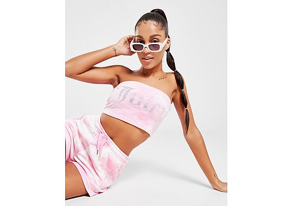 JUICY COUTURE Bandeau en Velours Tie Dye Femme