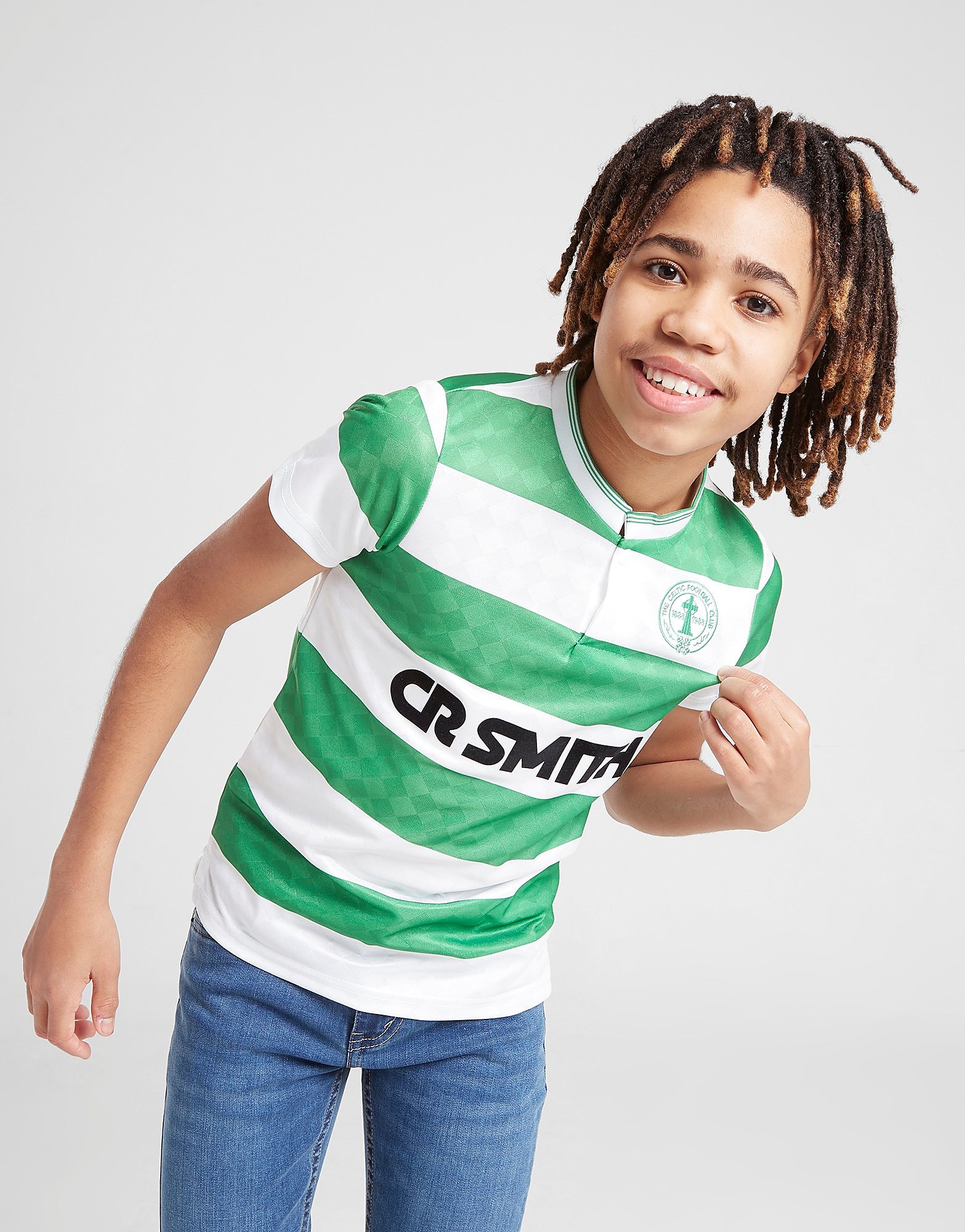 

Celtic Retro Celtic FC '88 Home Shirt Junior - White - Kids, White