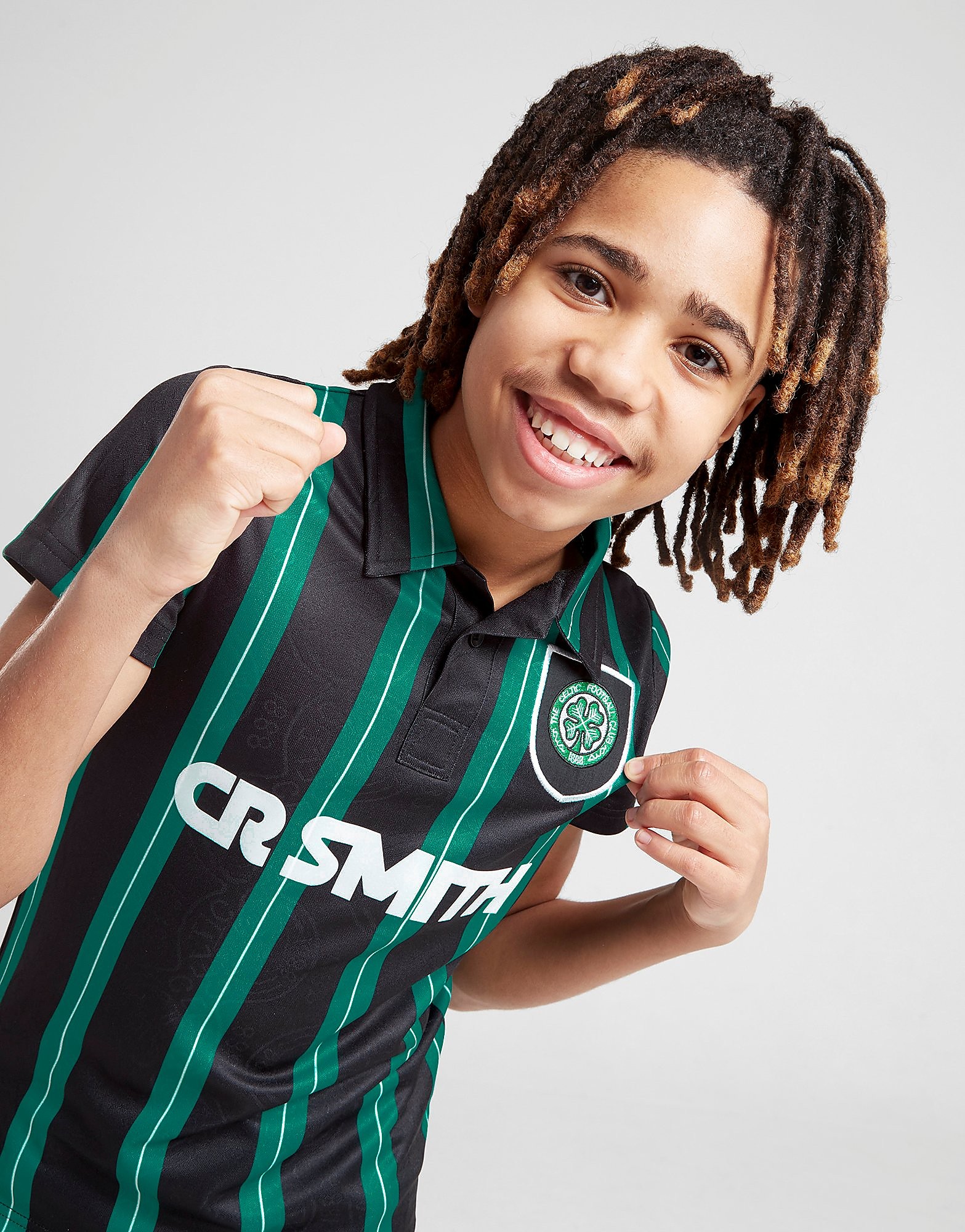 

Celtic Retro Celtic FC '93 Away Shirt Junior - Black - Kids, Black