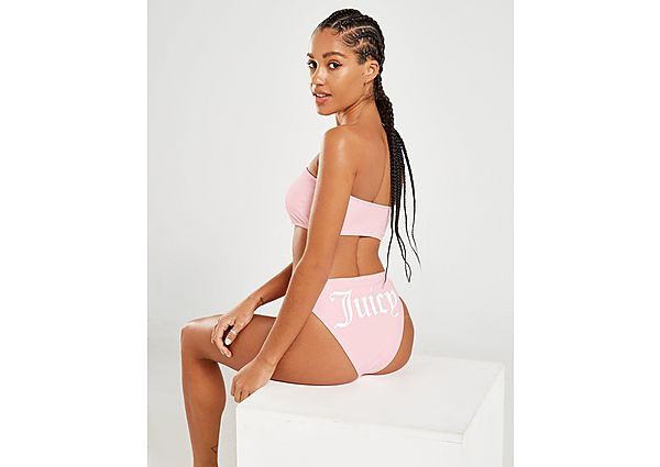 JUICY COUTURE Bas de Bikini Taille Haute Femme