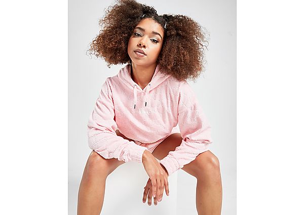 JUICY COUTURE Sweat à Capuche Court Eponge Femme