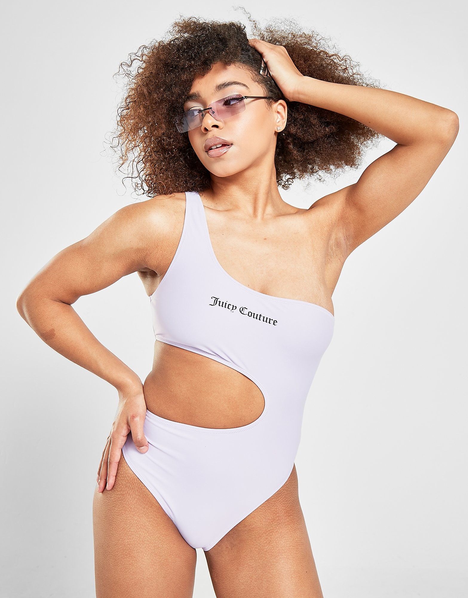 Juicy couture cut out swimsuit - womens, violetti, juicy couture
