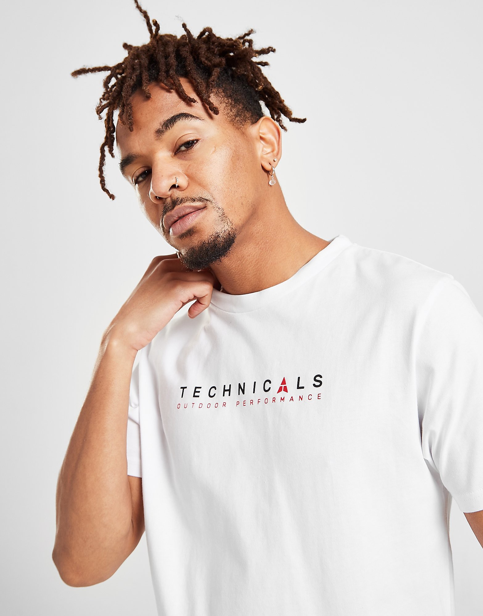 Technicals Carrier T-Shirt - White - Mens, White
