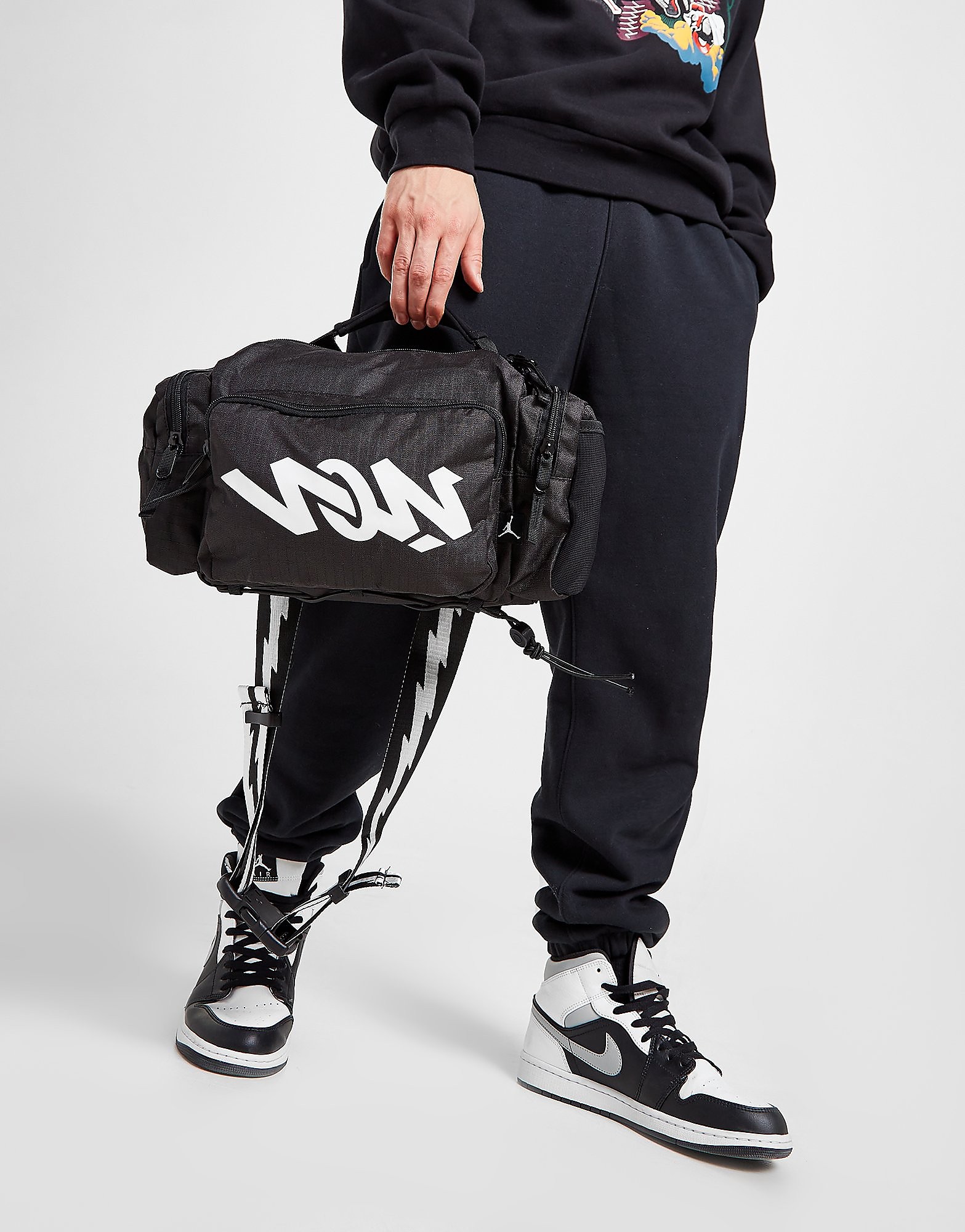 

Jordan Zion Cross Body Bag - Black - Mens, Black