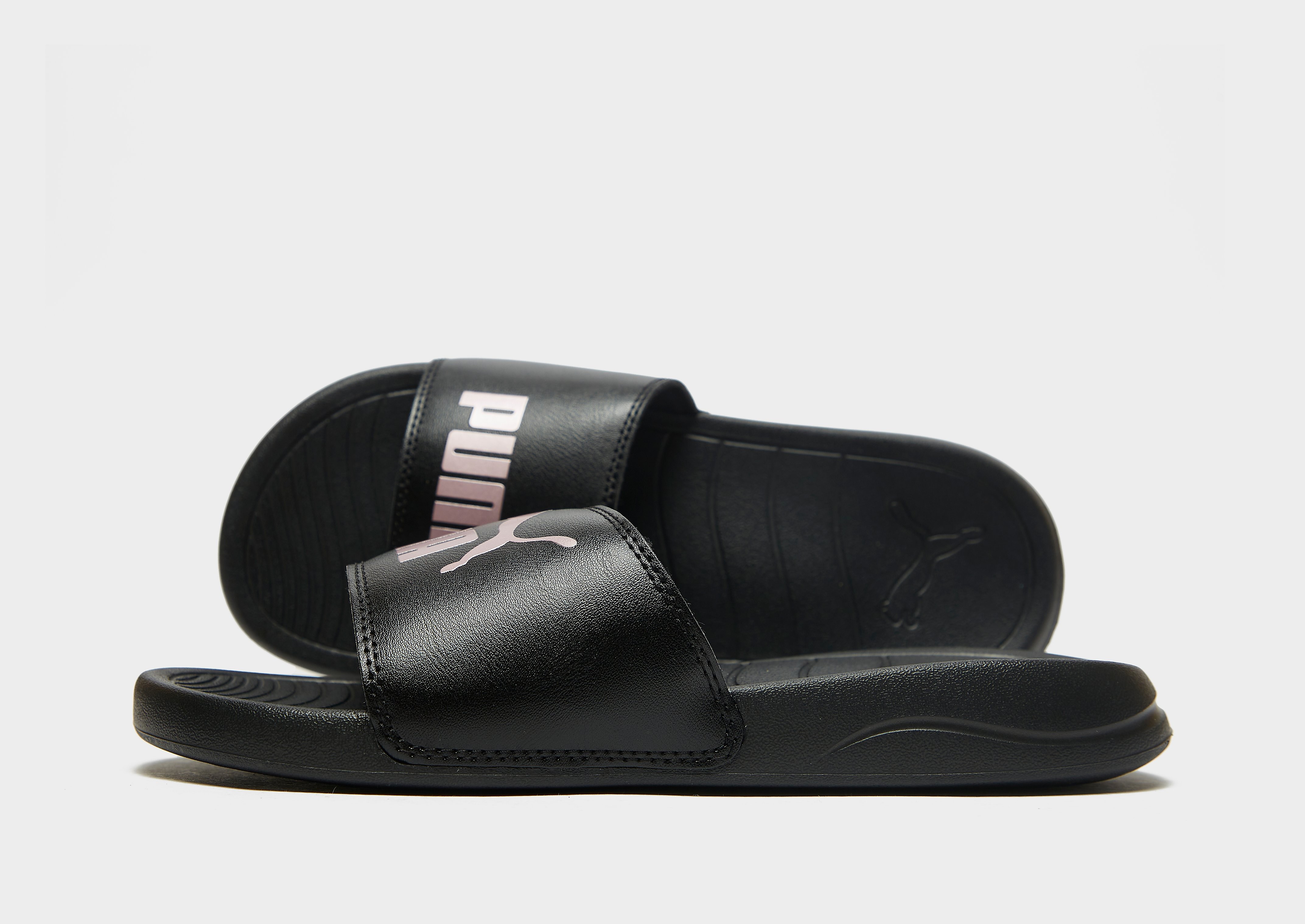 

Puma Popcat Slides Junior - Black - Kids, Black