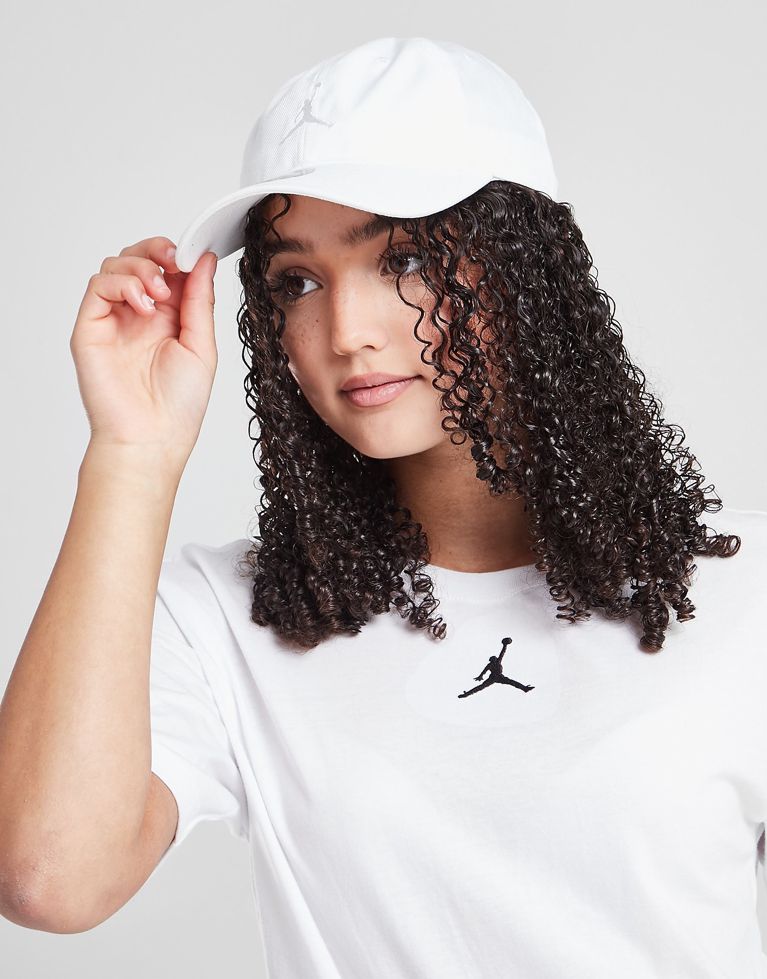 

Jordan Jumpman Baseball Cap Junior - White - Kids, White