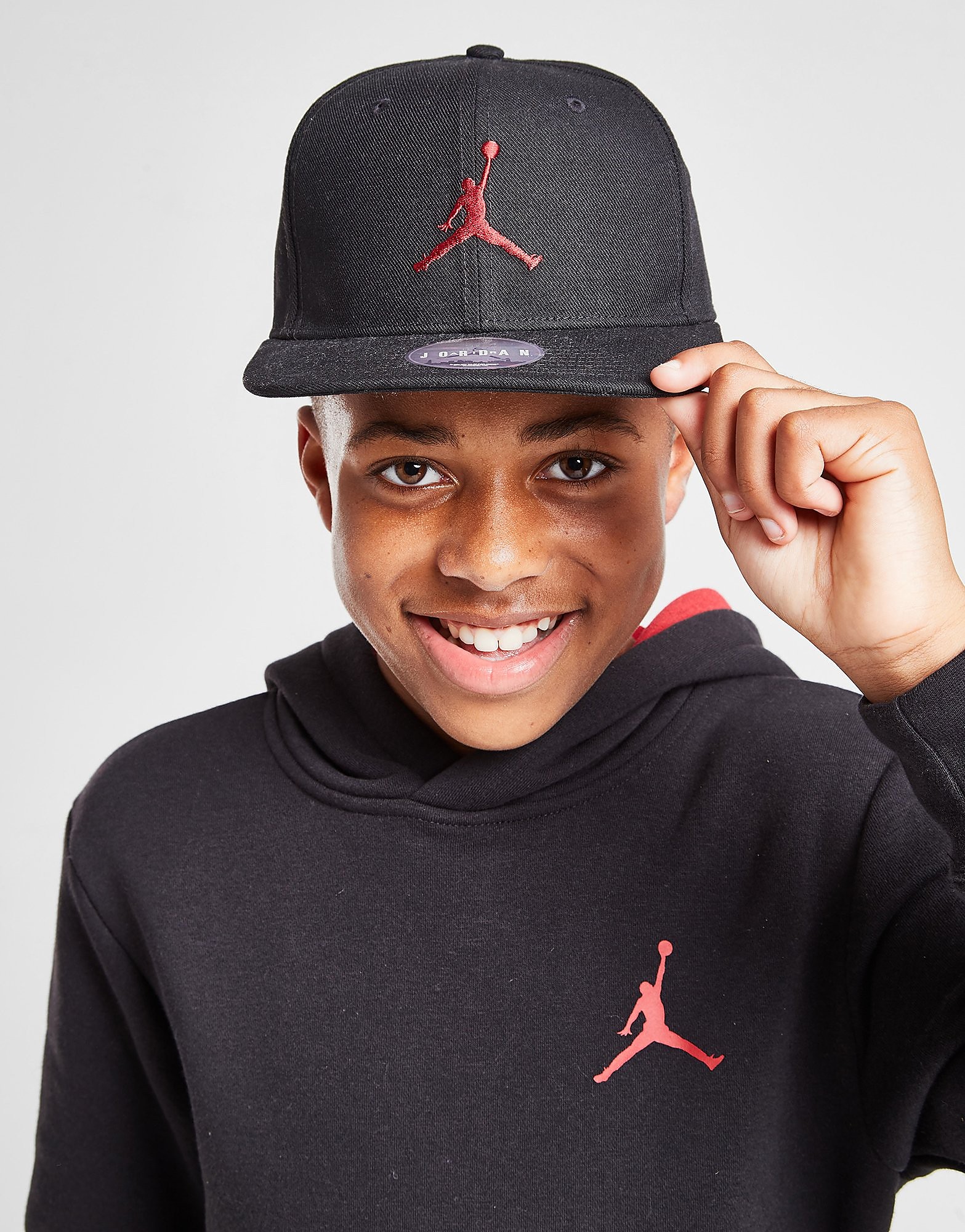 

Jordan Jumpman Snapback Cap - Black - Kids, Black