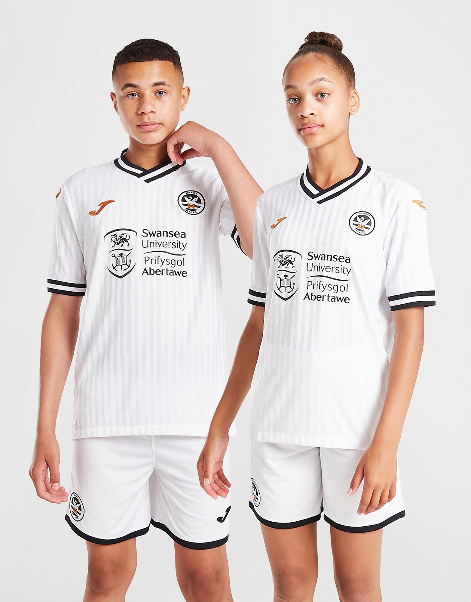 

Joma Swansea City FC 21/22 Home Shirt Junior - White - Kids, White