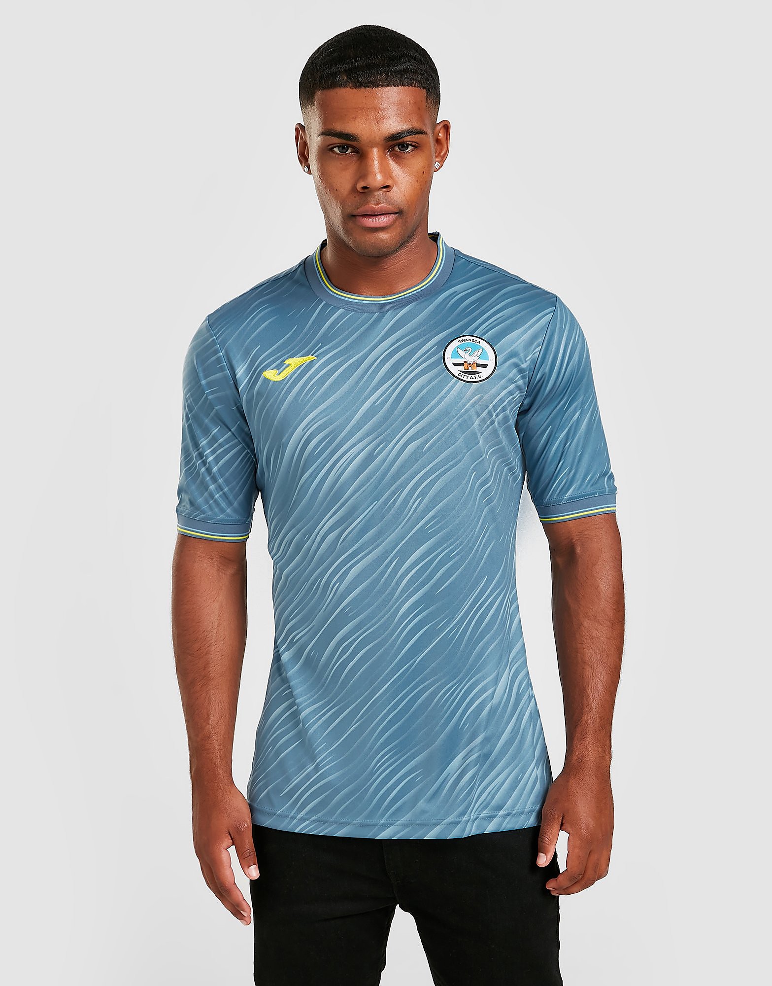 

Joma Swansea City FC Warm-Up Shirt - Blue - Mens, Blue