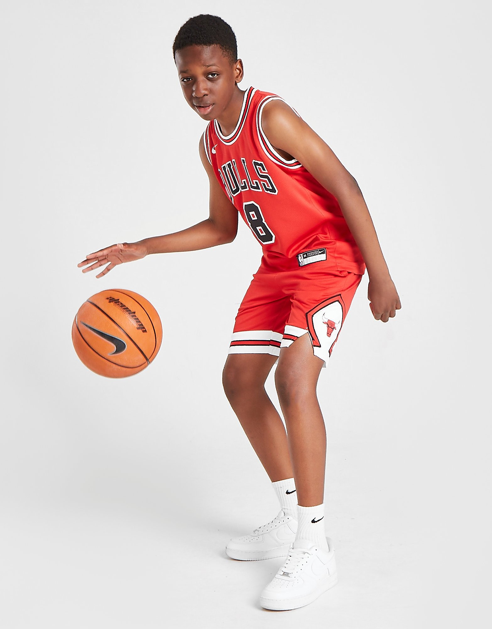 Nike nba chicago bulls -shortsit juniorit - kids, punainen, nike
