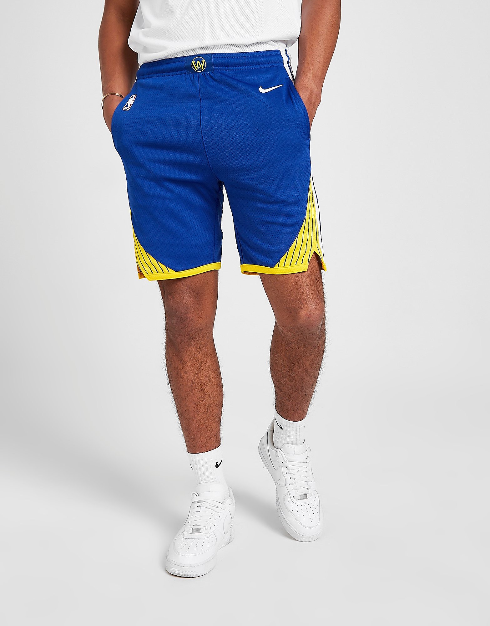 

Nike NBA Golden State Warriors Shorts Junior - Blue - Kids, Blue