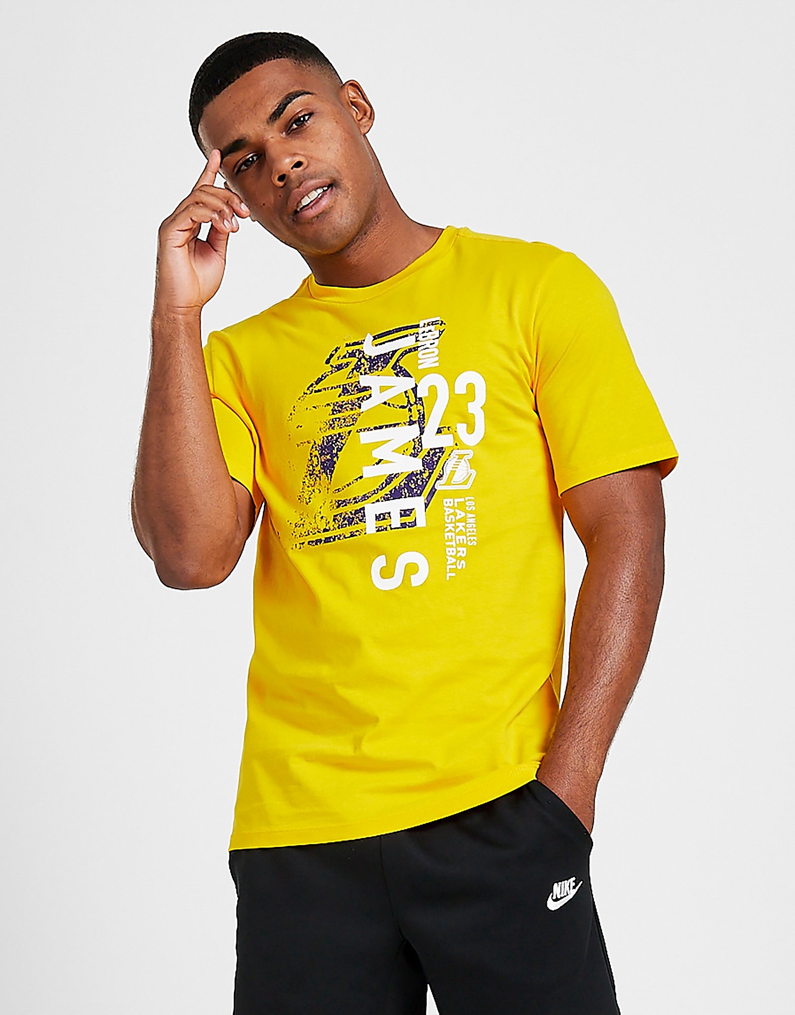 

Official Team NBA Los Angeles Lakers Short Sleeve T-Shirt - Yellow - Mens, Yellow