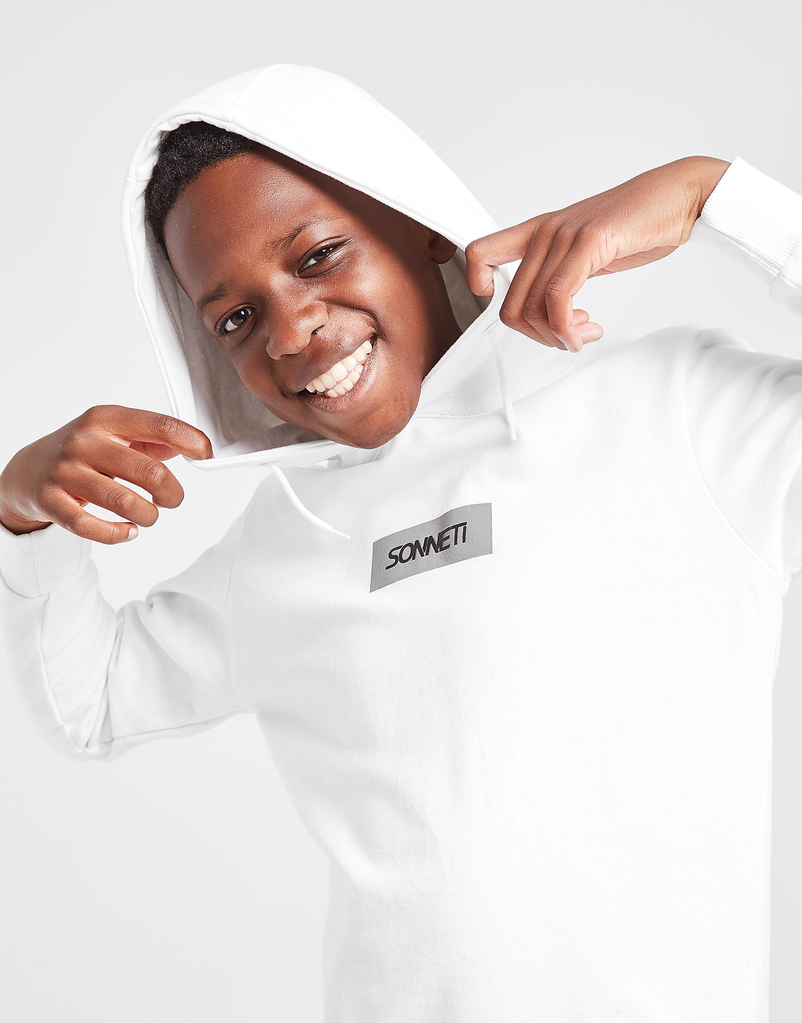 

Sonneti Bogo Overhead Hoodie Junior - White - Kids, White