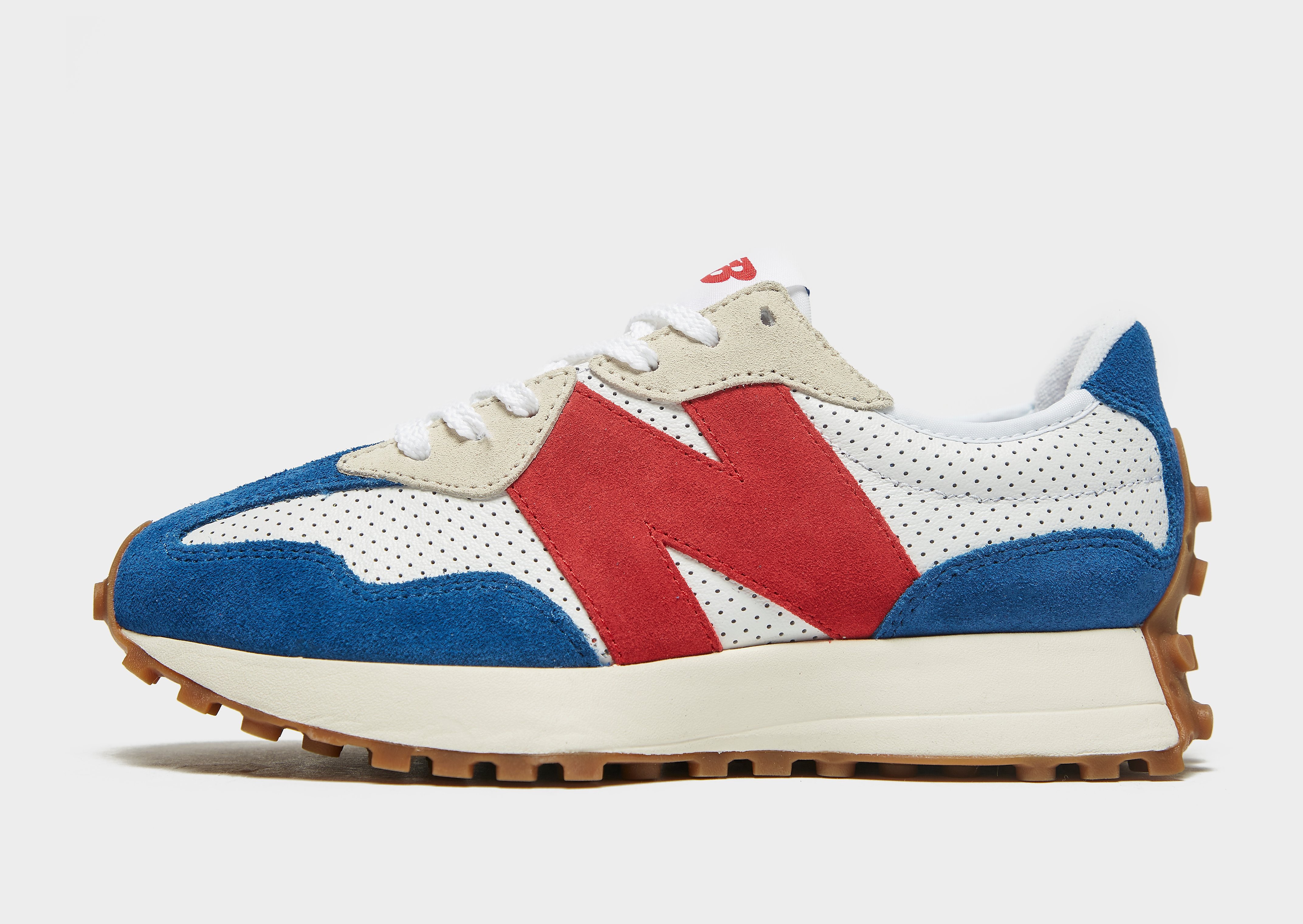 

New Balance 327 Women's - Only at JD - White/Blue, White/Blue