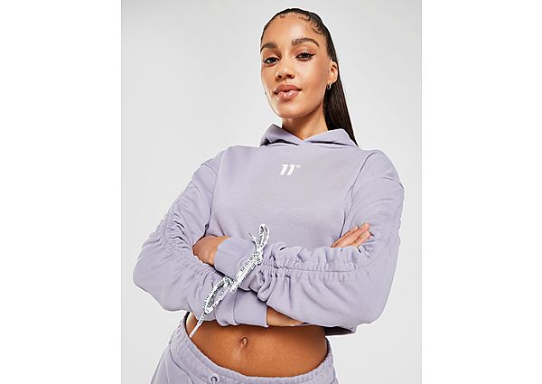 11 Degrees Sweat à Capuche Crop Femme